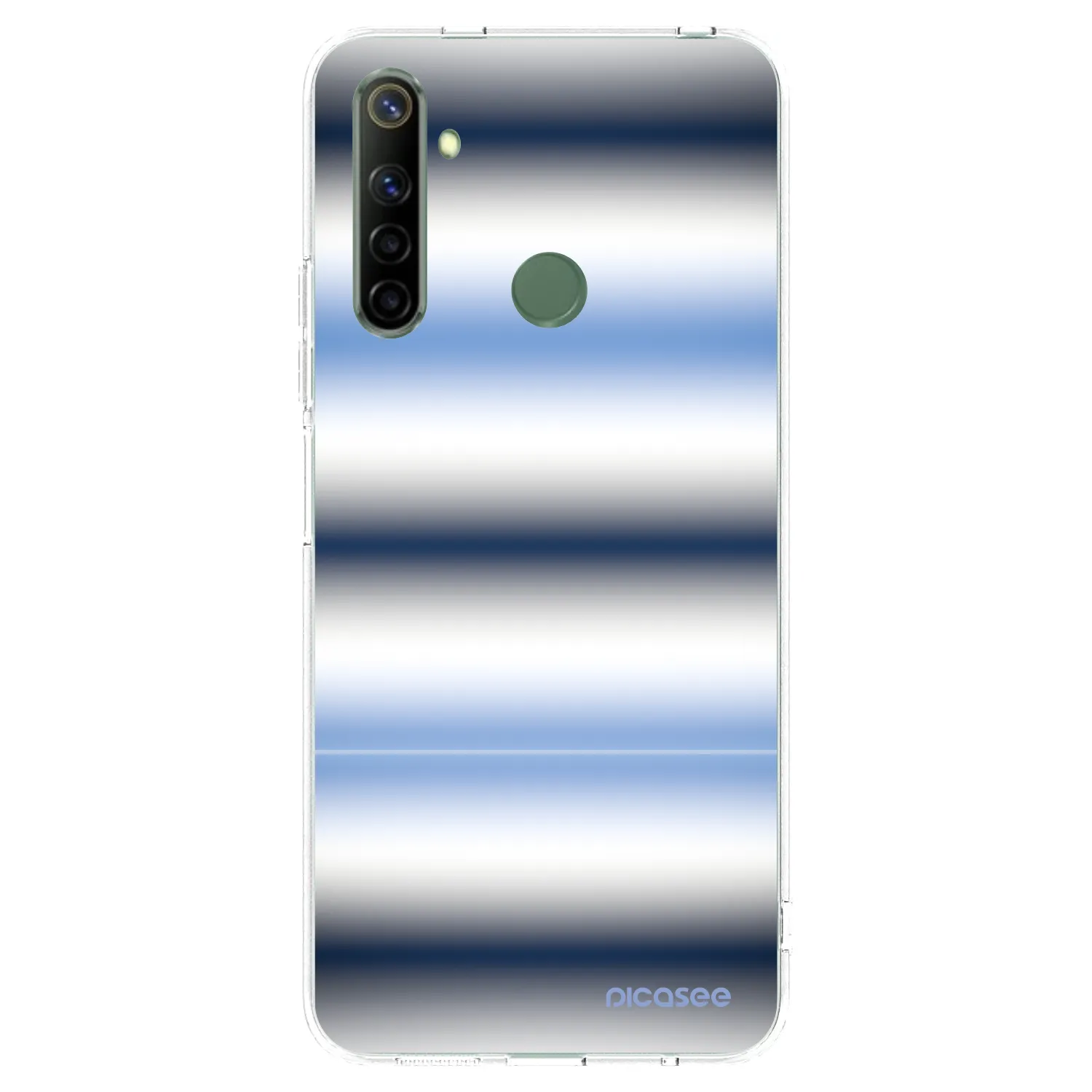 Picasee διαφανής θήκη σιλικόνης Realme 6i - Static Lines