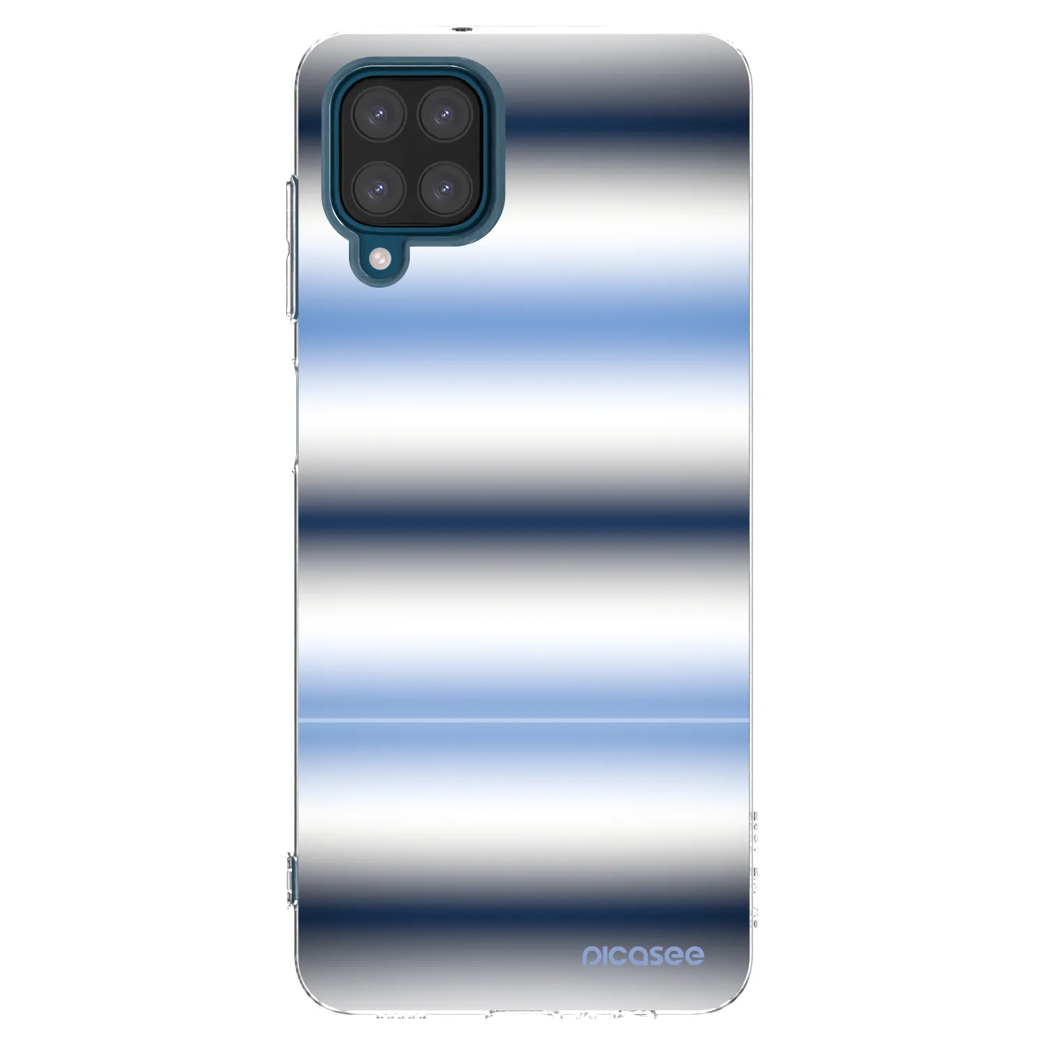 Picasee διαφανής θήκη σιλικόνης Samsung Galaxy A12 A125F - Static Lines