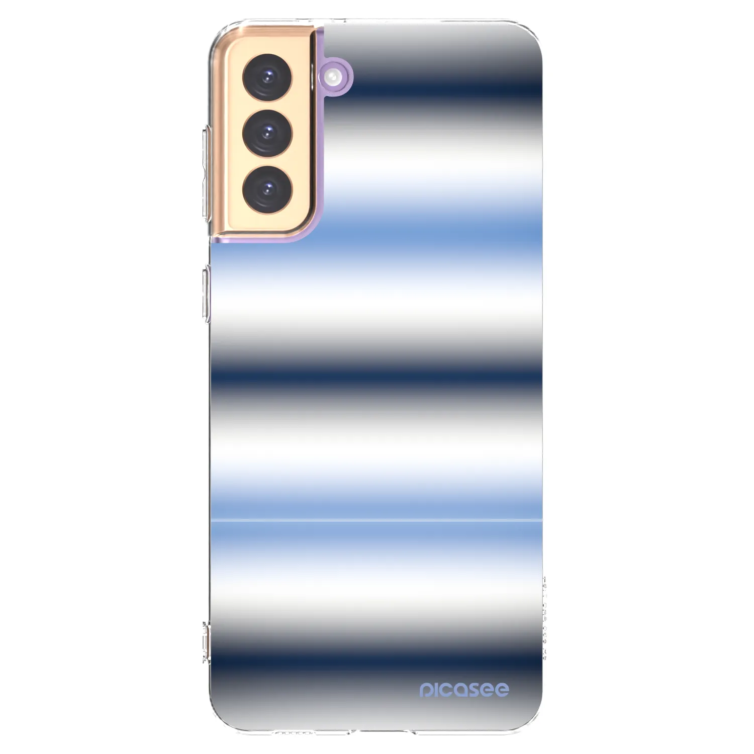 Picasee διαφανής θήκη σιλικόνης Samsung Galaxy S21+ 5G G996F - Static Lines
