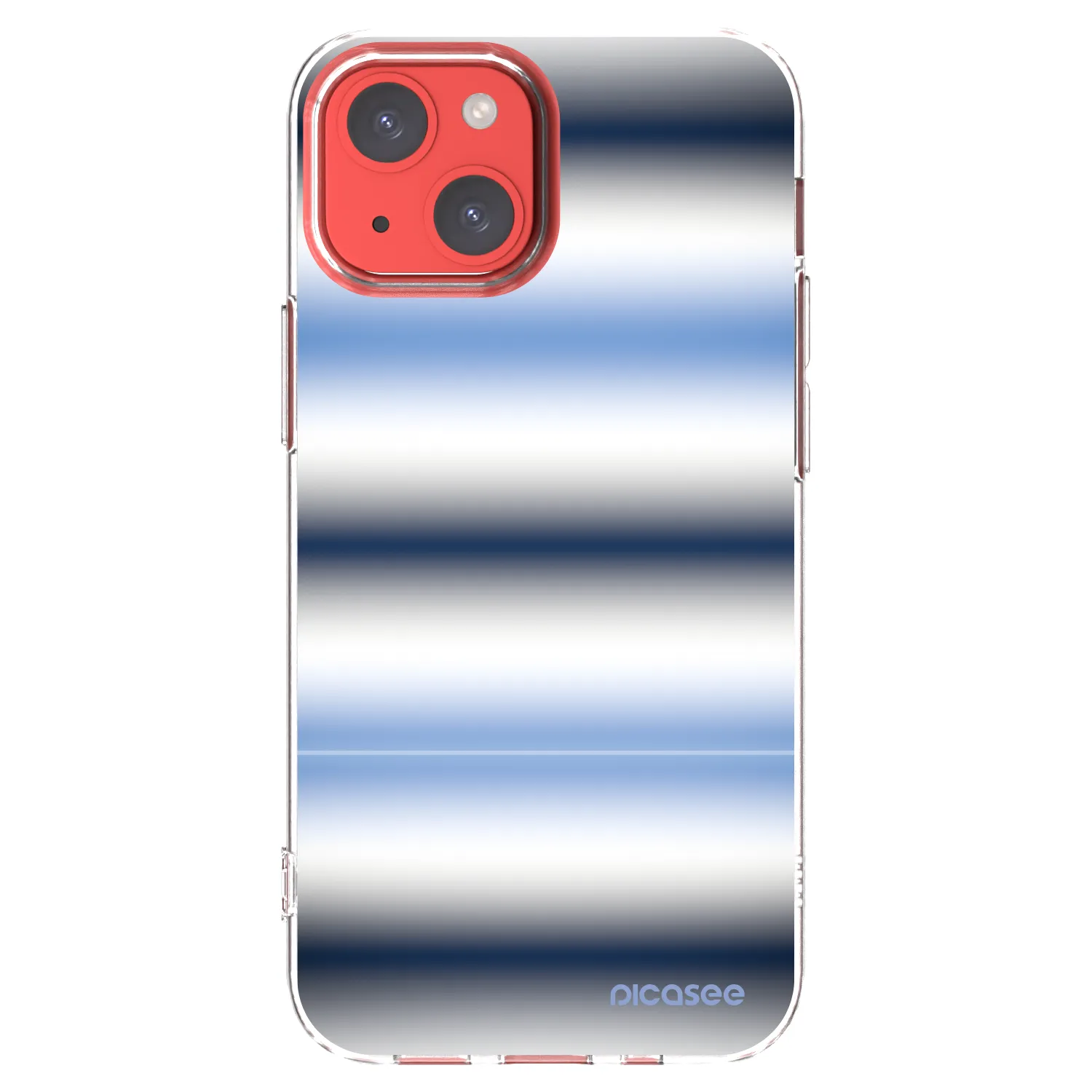 Picasee διαφανής θήκη σιλικόνης Apple iPhone 13 mini - Static Lines