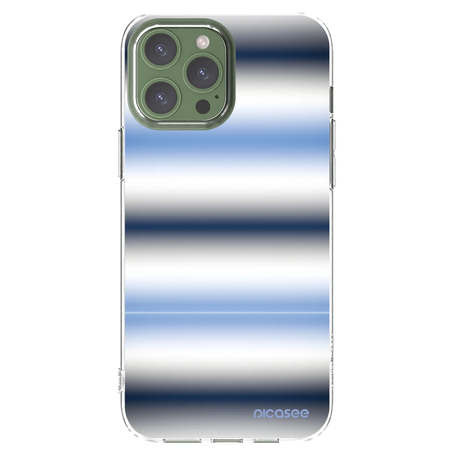 Picasee διαφανής θήκη σιλικόνης Apple iPhone 13 Pro Max - Static Lines