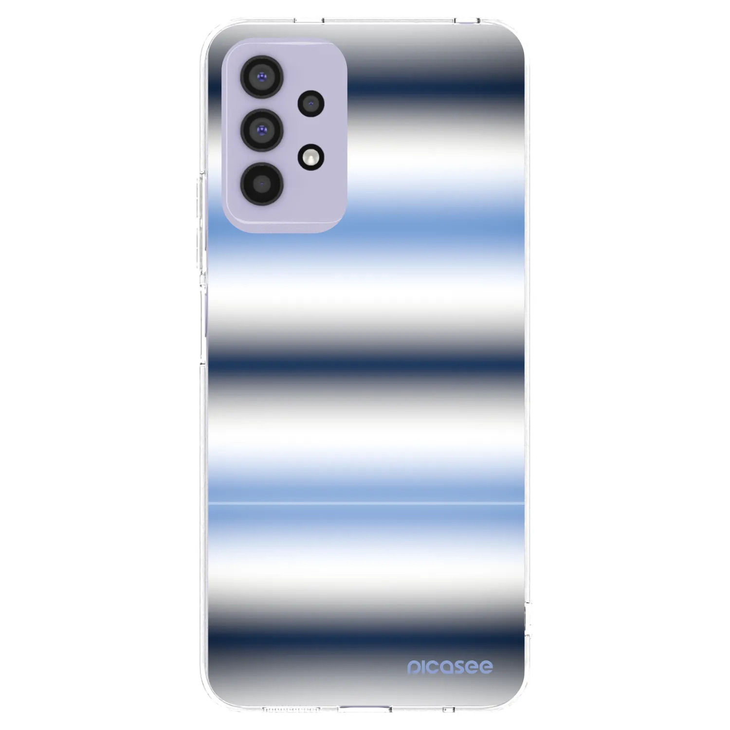 Picasee διαφανής θήκη σιλικόνης Samsung Galaxy A32 4G SM-A325F - Static Lines