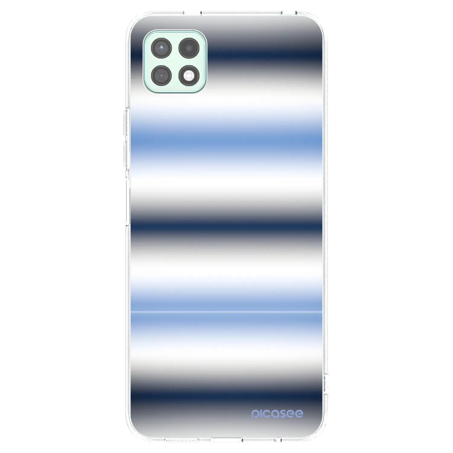 Picasee διαφανής θήκη σιλικόνης Samsung Galaxy A22 A226B 5G - Static Lines