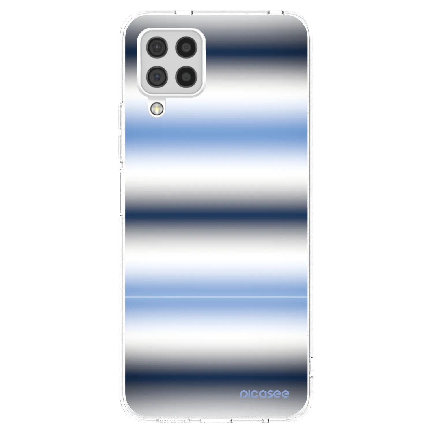 Picasee διαφανής θήκη σιλικόνης Samsung Galaxy A22 A225F 4G - Static Lines