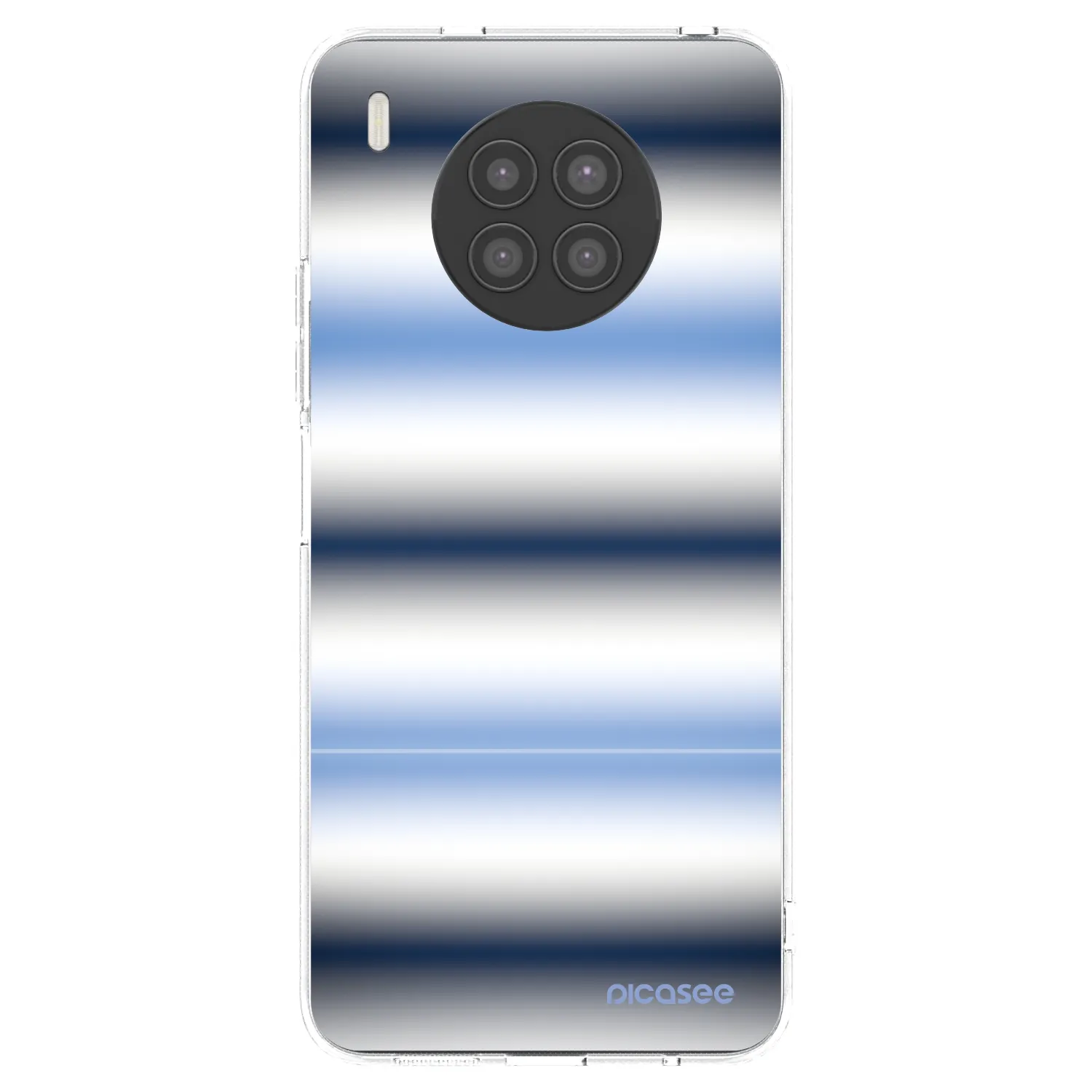 Picasee διαφανής θήκη σιλικόνης Huawei Nova 8i - Static Lines