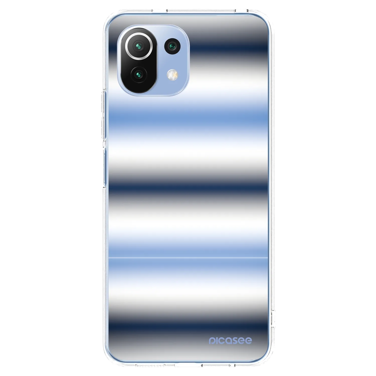 Picasee διαφανής θήκη σιλικόνης Xiaomi 11 Lite 5G NE - Static Lines