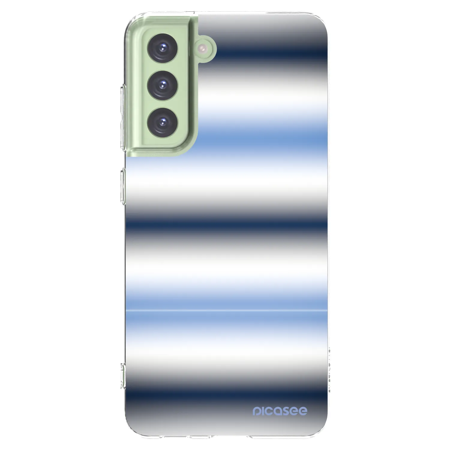 Picasee διαφανής θήκη σιλικόνης Samsung Galaxy S21 FE 5G - Static Lines