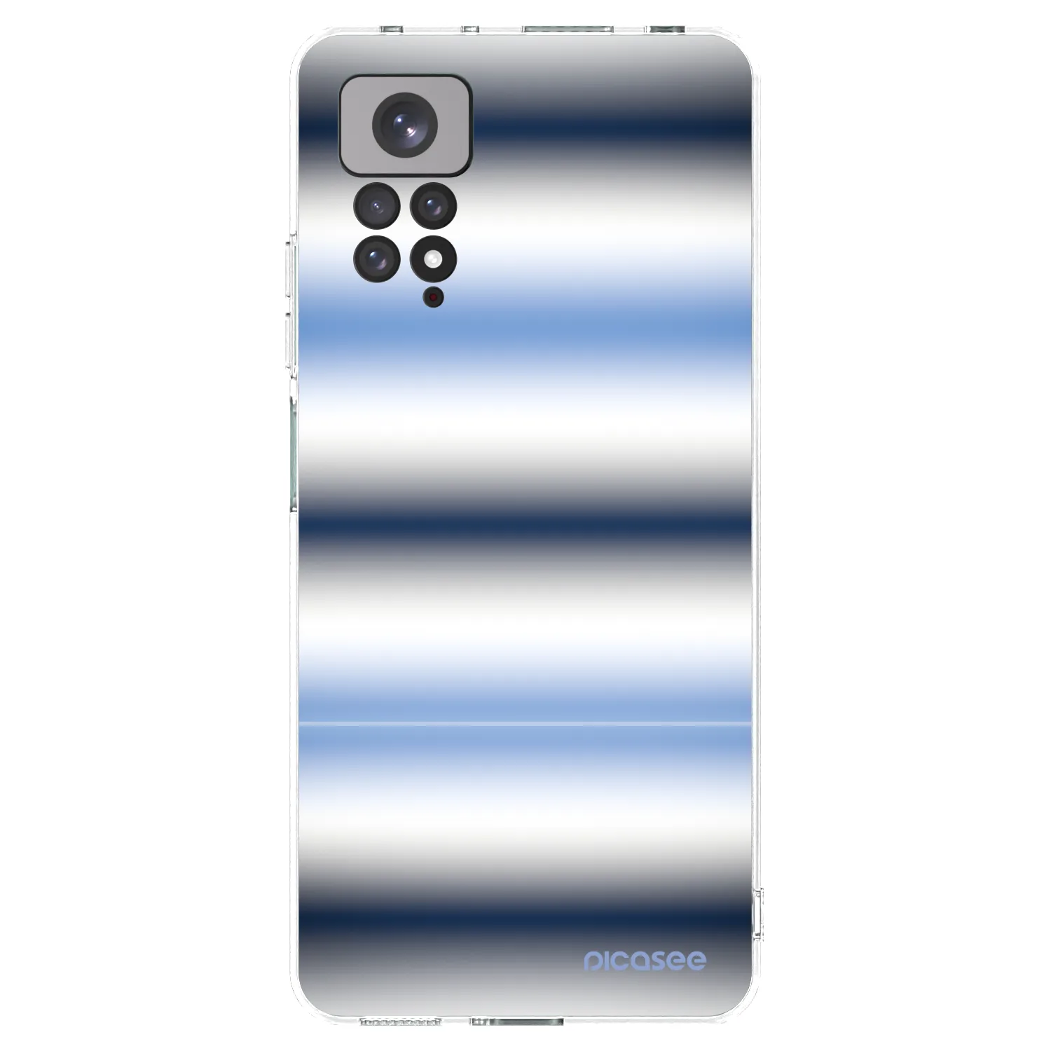 Picasee διαφανής θήκη σιλικόνης Xiaomi Redmi Note 11S 4G - Static Lines