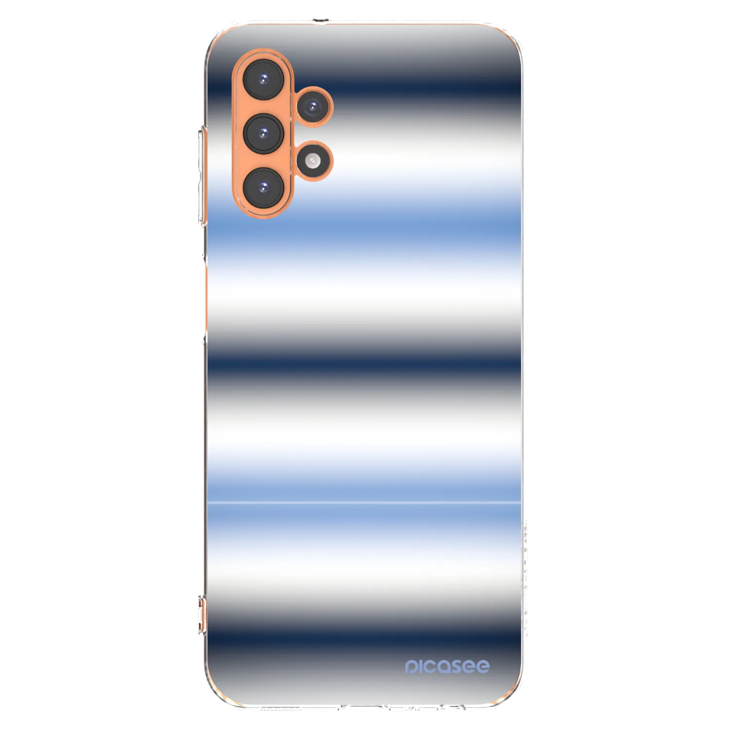 Picasee διαφανής θήκη σιλικόνης Samsung Galaxy A13 4G A135 - Static Lines