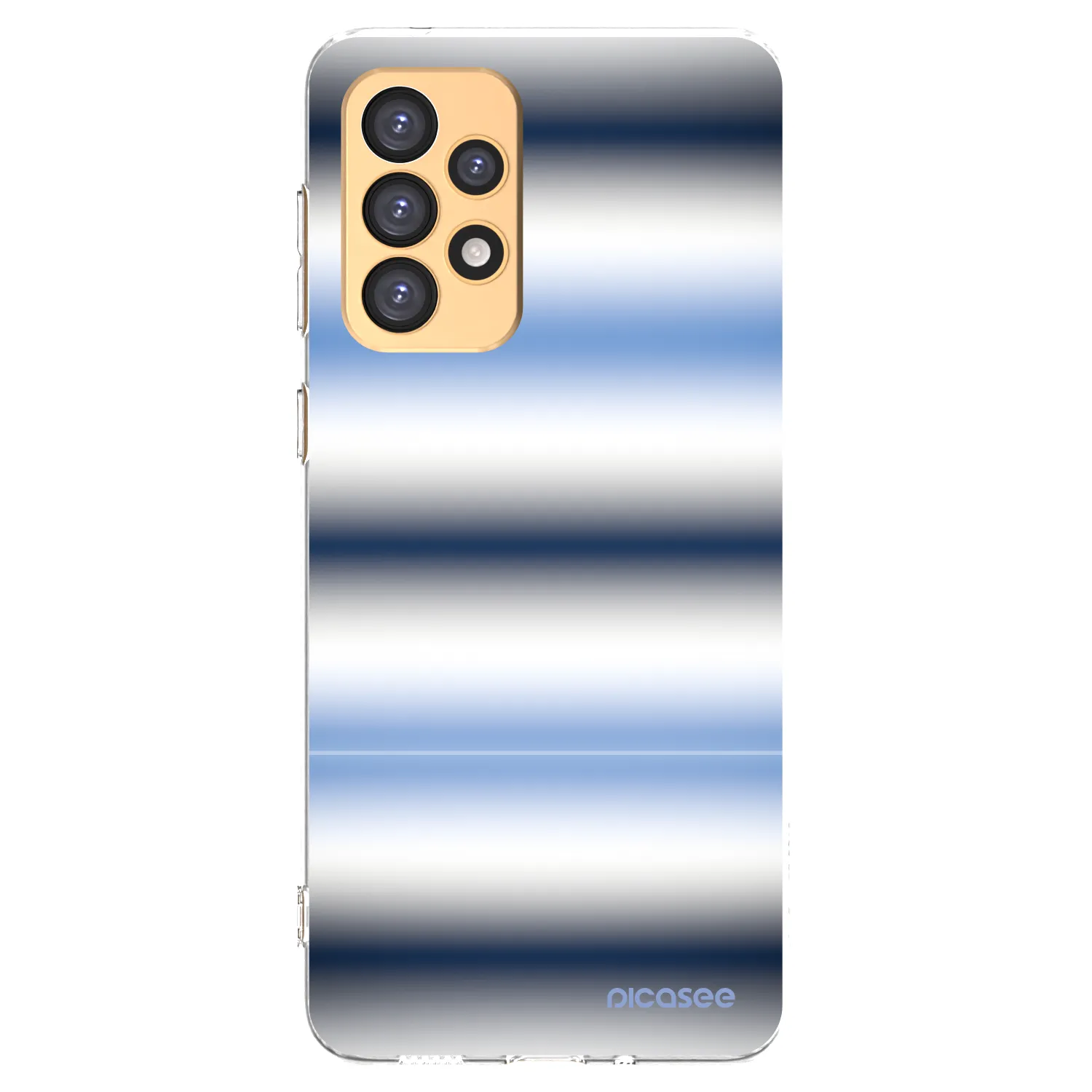 Picasee διαφανής θήκη σιλικόνης Samsung Galaxy A33 5G A336 - Static Lines