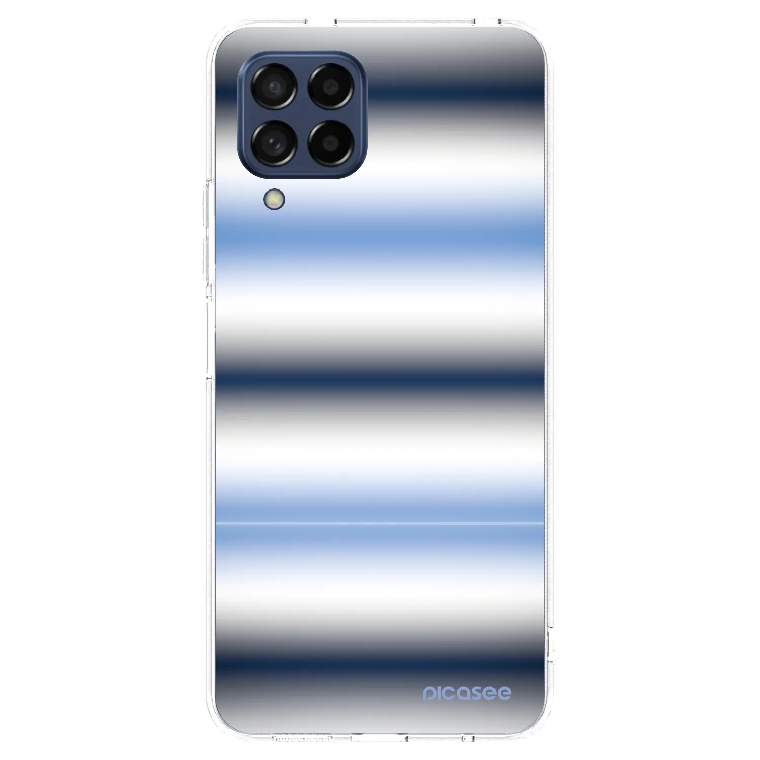Picasee διαφανής θήκη σιλικόνης Samsung Galaxy M53 5G - Static Lines