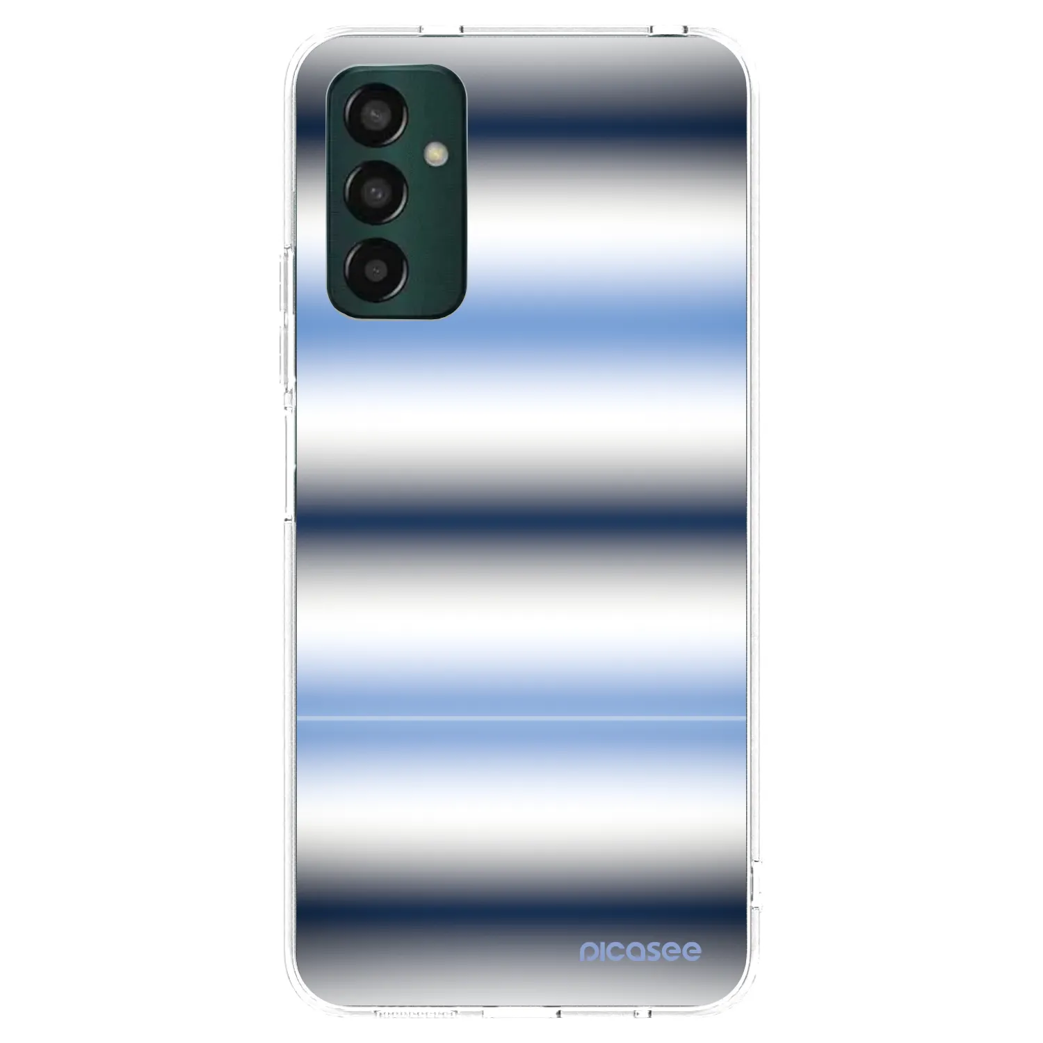 Picasee διαφανής θήκη σιλικόνης Samsung Galaxy M13 M135F - Static Lines