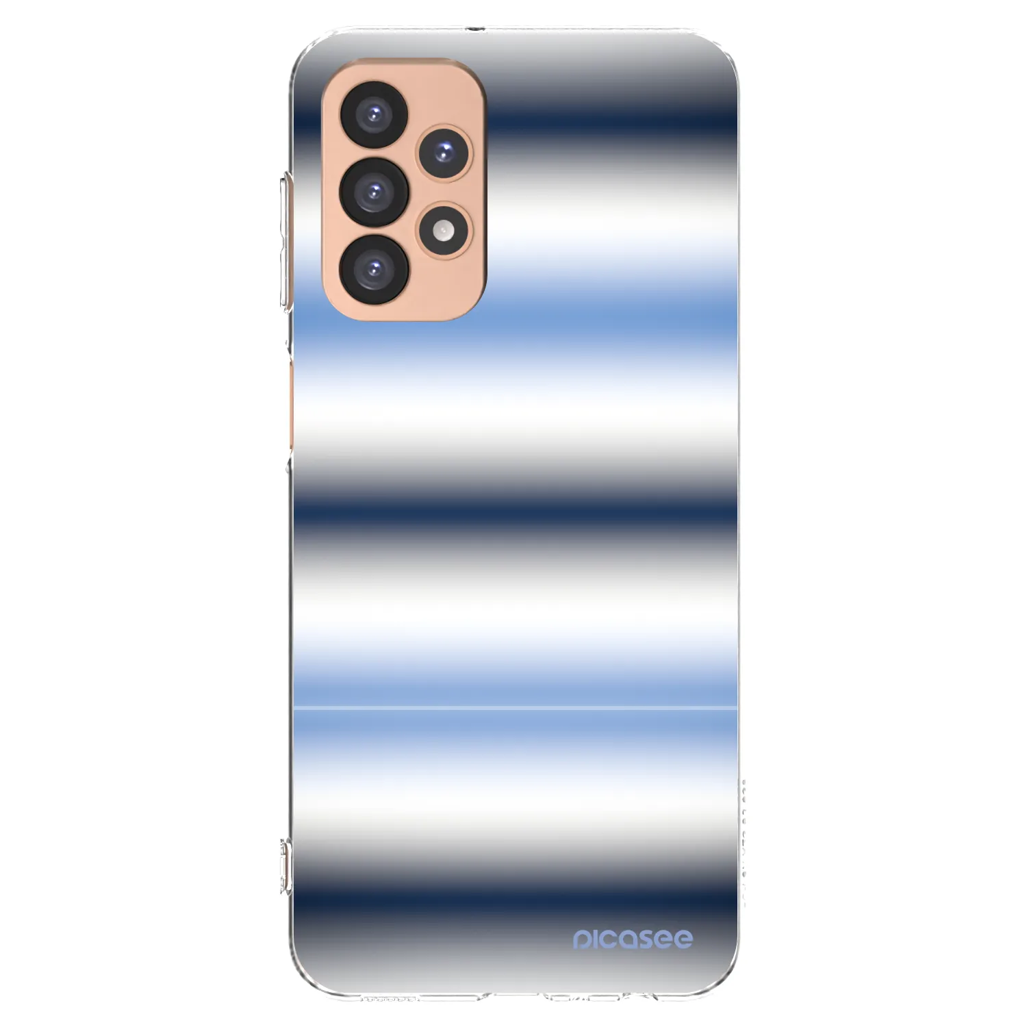 Picasee διαφανής θήκη σιλικόνης Samsung Galaxy A23 A236B 5G - Static Lines