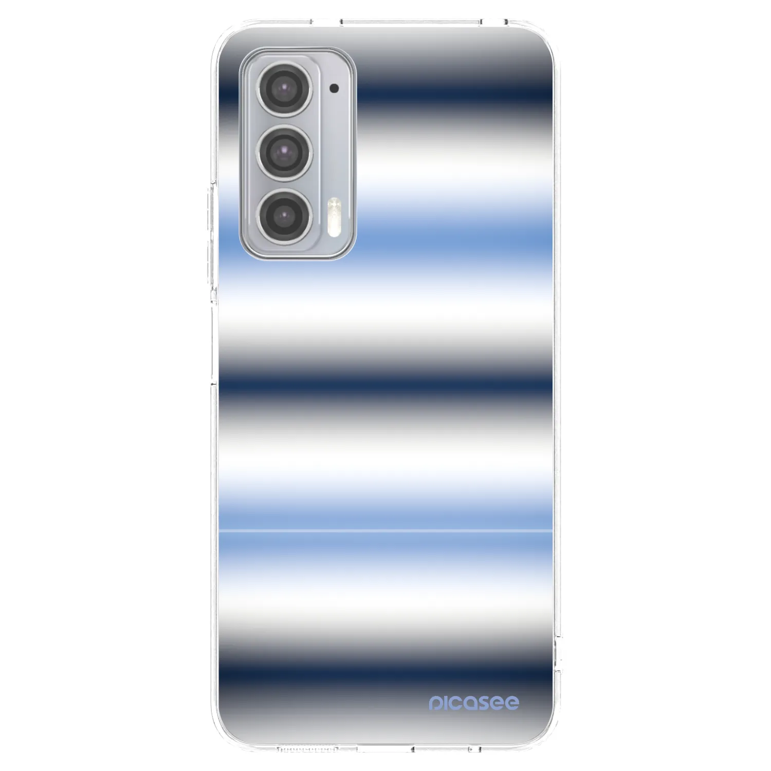 Picasee διαφανής θήκη σιλικόνης Motorola Edge 20 - Static Lines