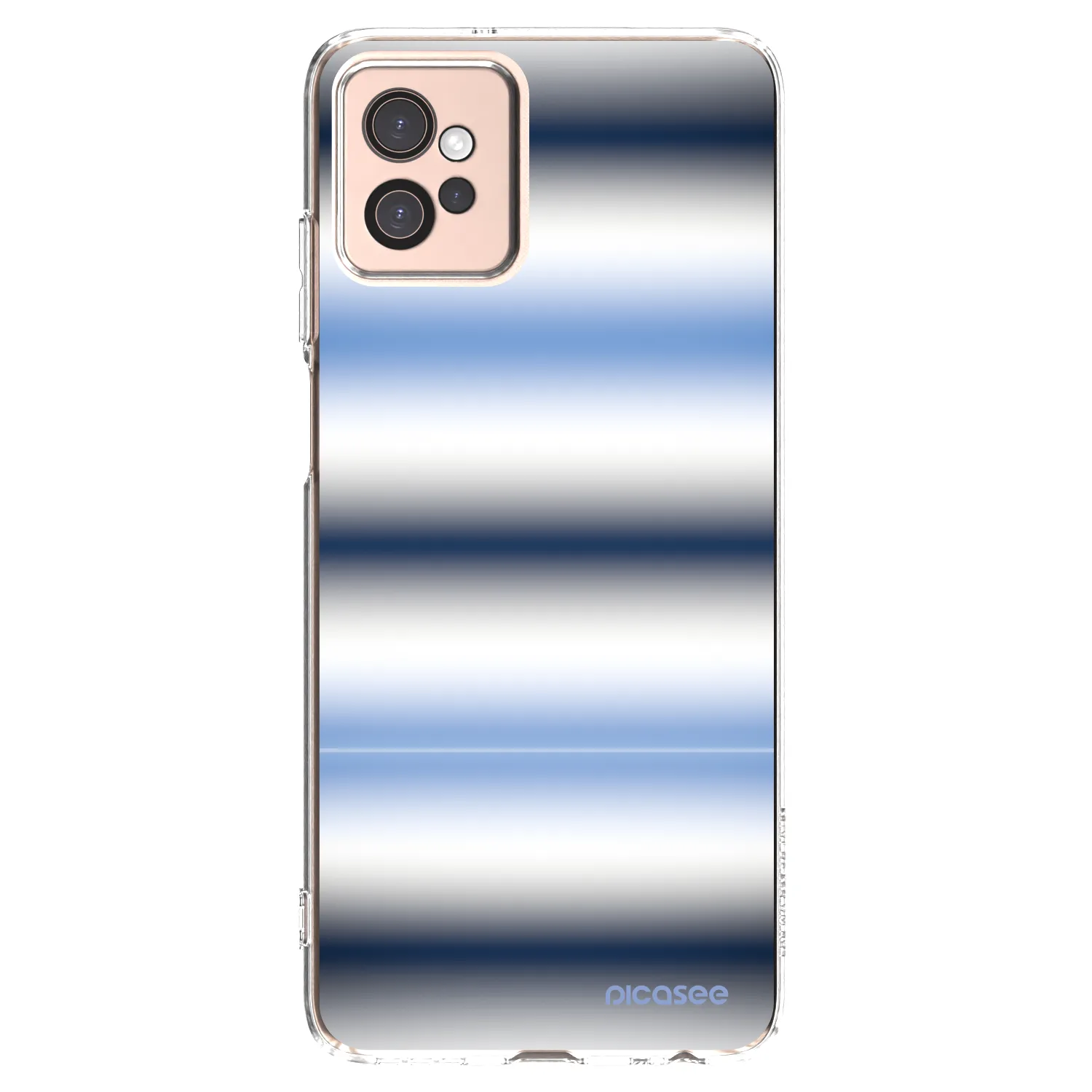 Picasee διαφανής θήκη σιλικόνης Motorola Moto G32 - Static Lines