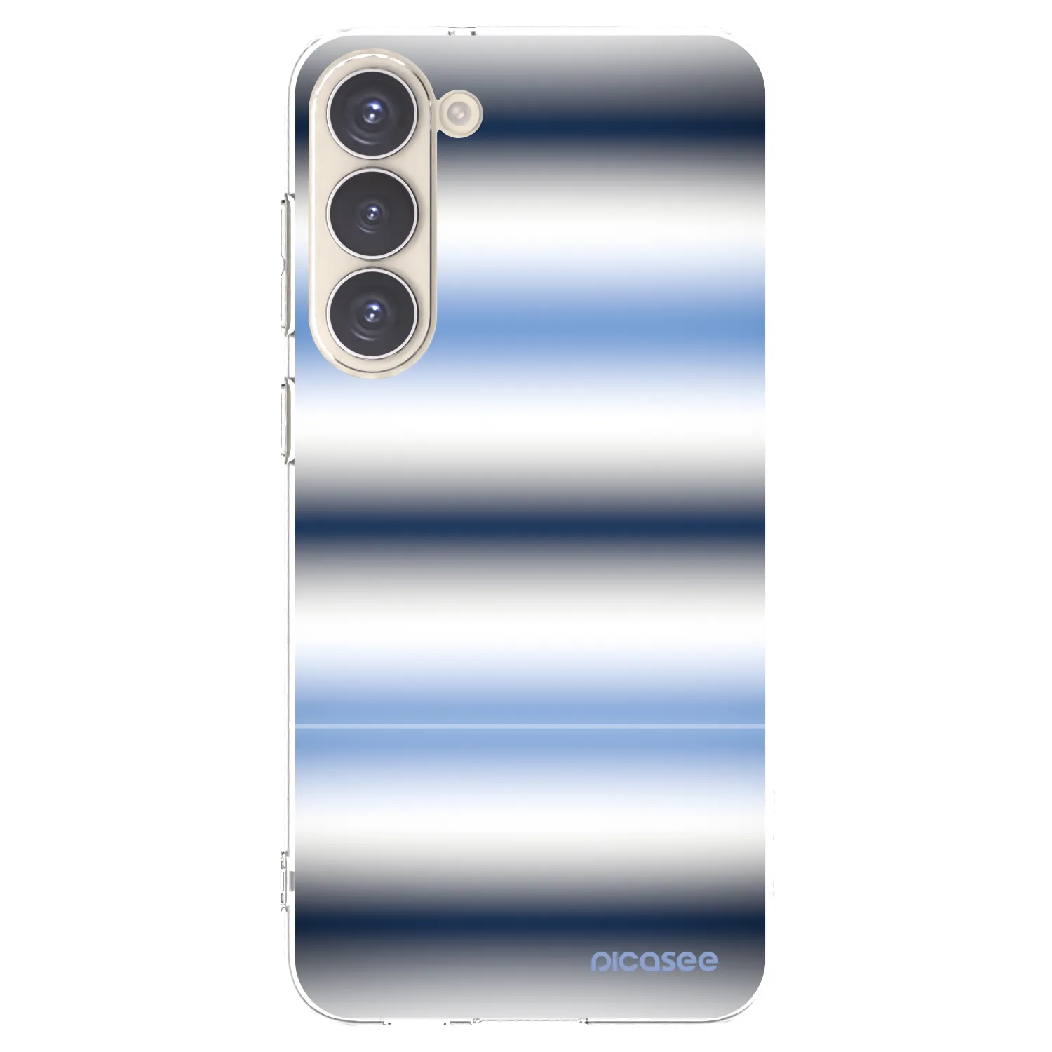 Picasee διαφανής θήκη σιλικόνης Samsung Galaxy S23+ 5G - Static Lines