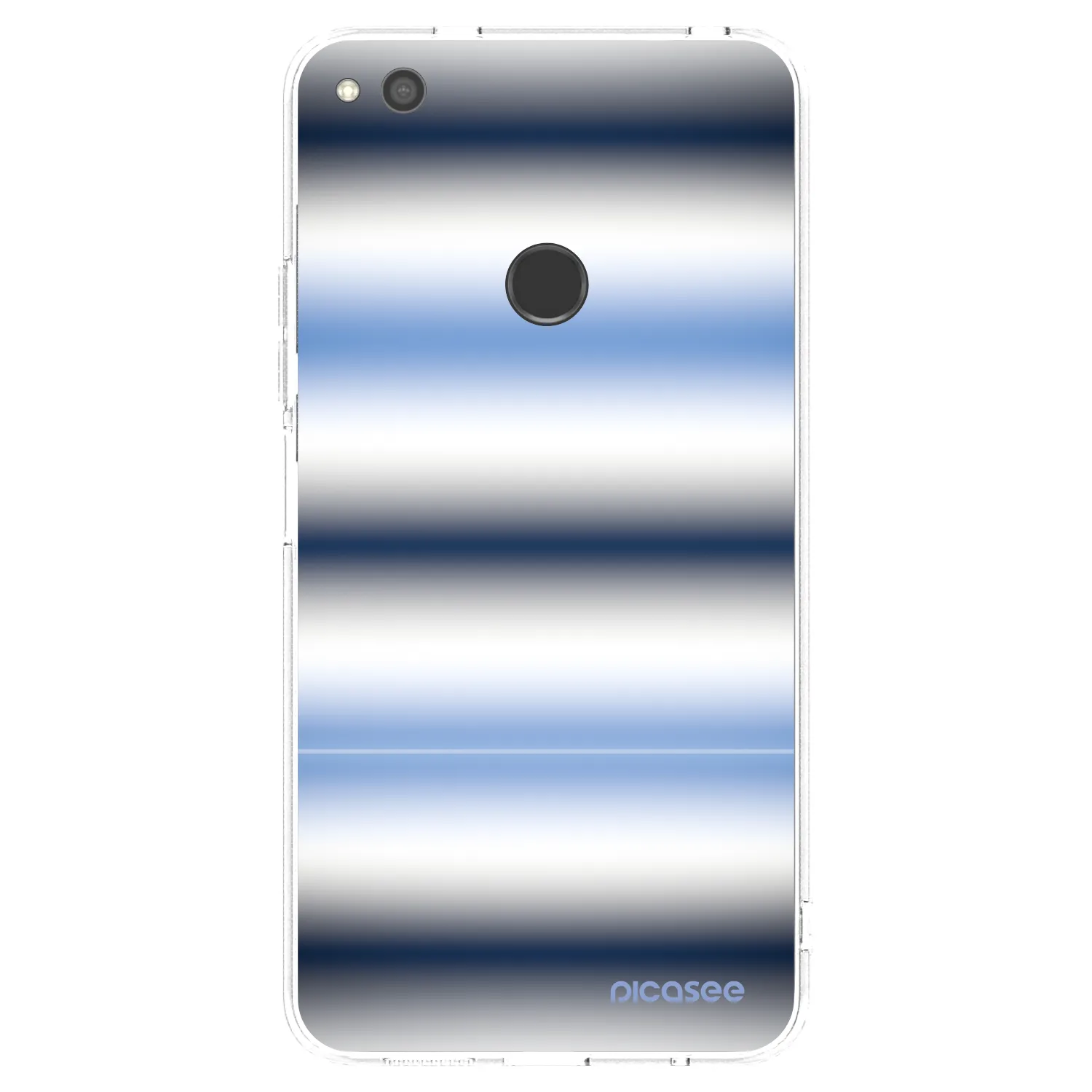 Picasee διαφανής θήκη σιλικόνης Huawei P9 Lite 2017 - Static Lines