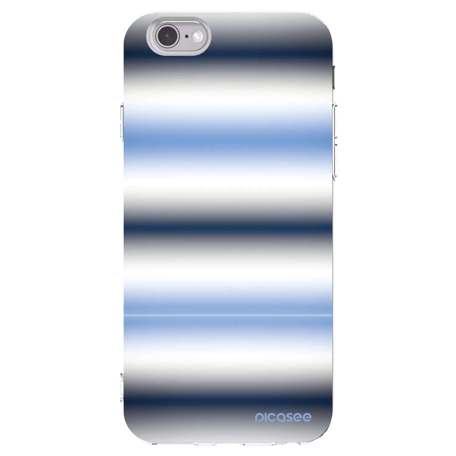 Picasee διαφανής θήκη σιλικόνης Apple iPhone 6/6S - Static Lines