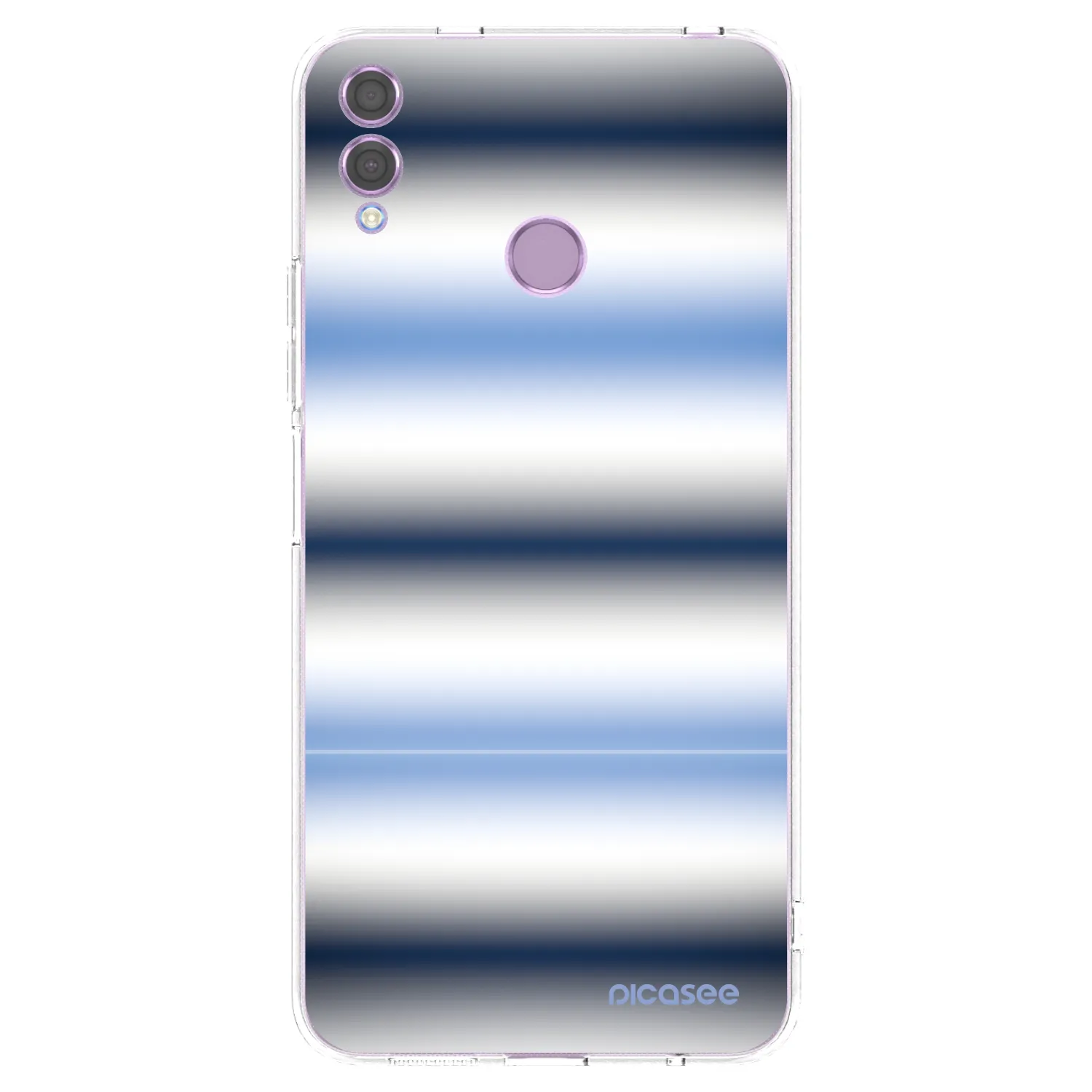 Picasee διαφανής θήκη σιλικόνης Honor 8X - Static Lines