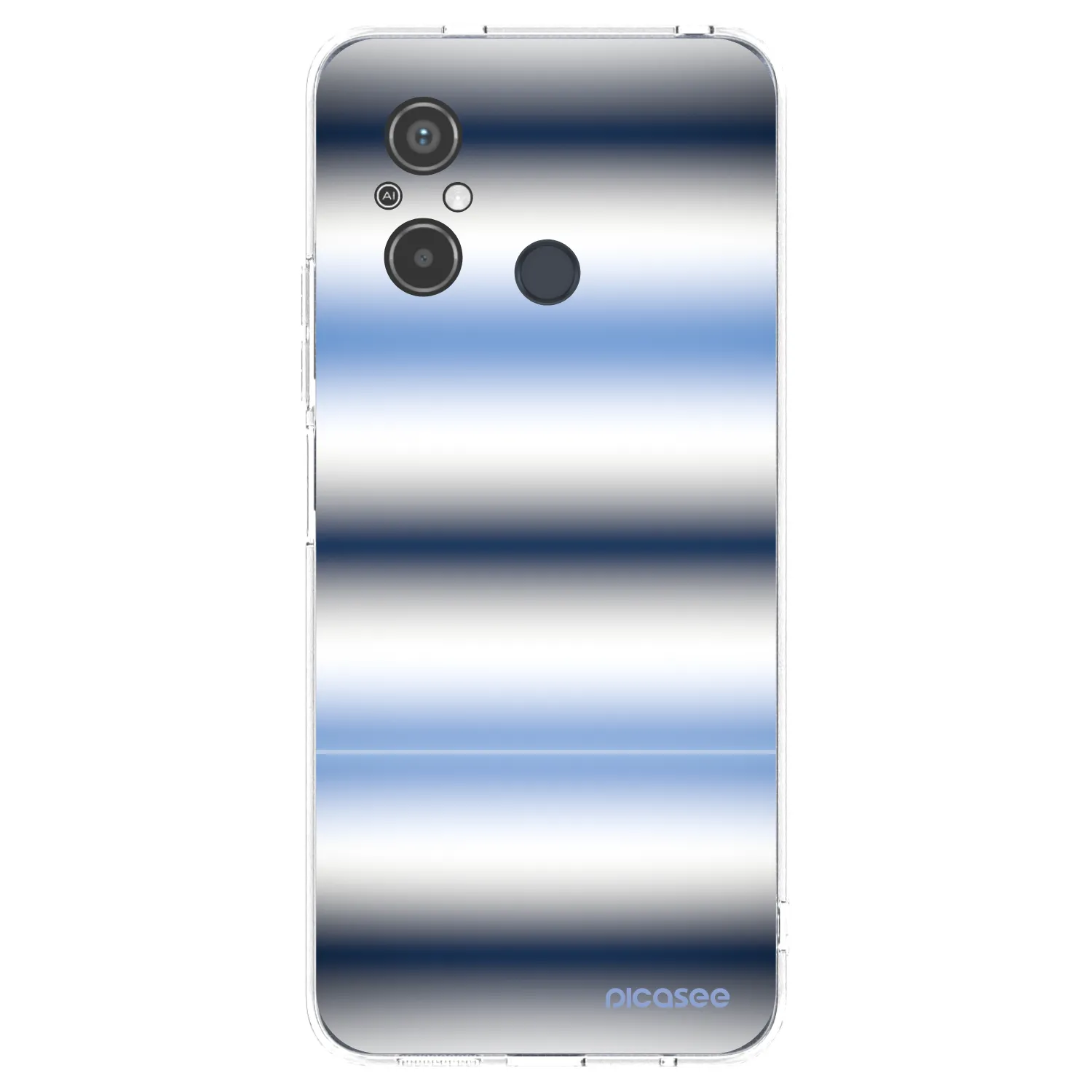 Picasee διαφανής θήκη σιλικόνης Xiaomi Redmi 12C - Static Lines