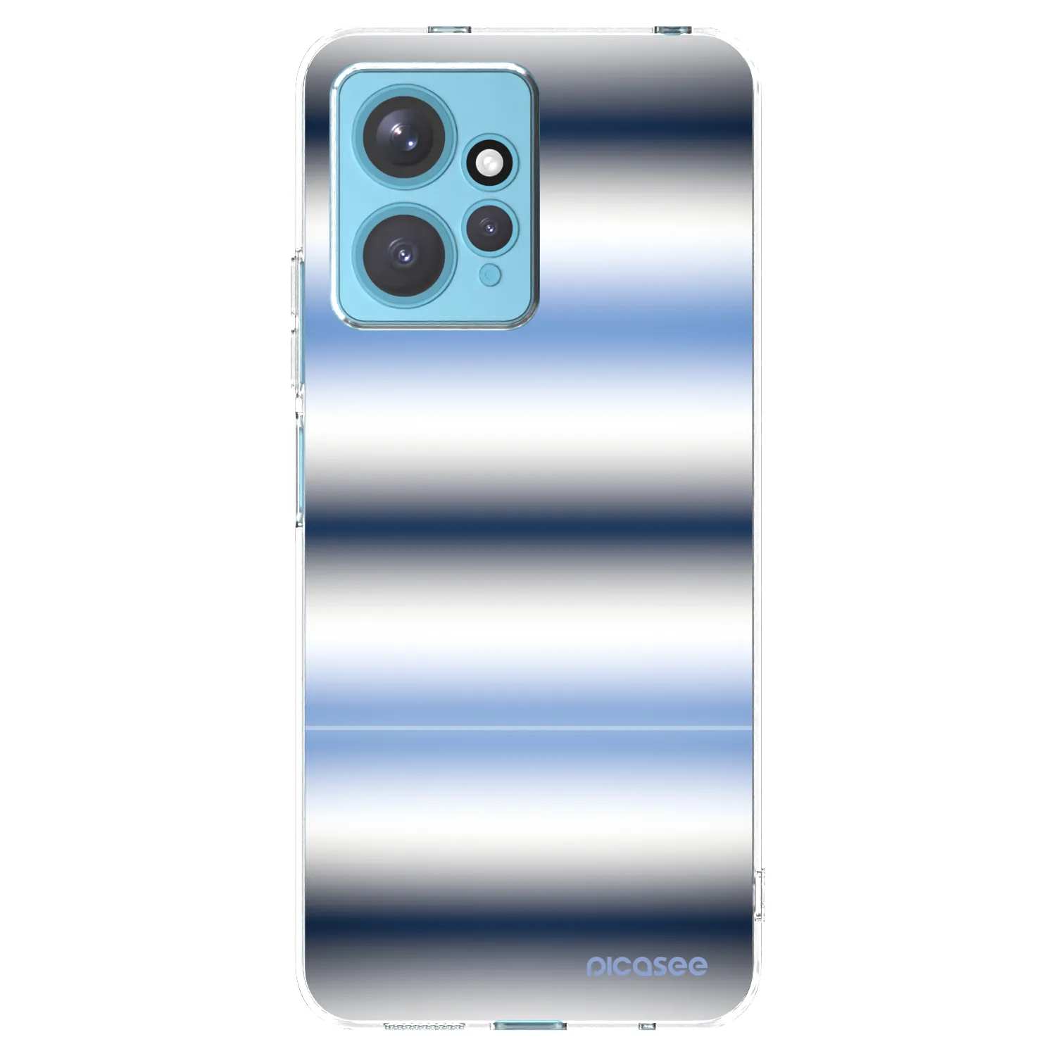 Picasee διαφανής θήκη σιλικόνης Xiaomi Redmi Note 12 4G - Static Lines