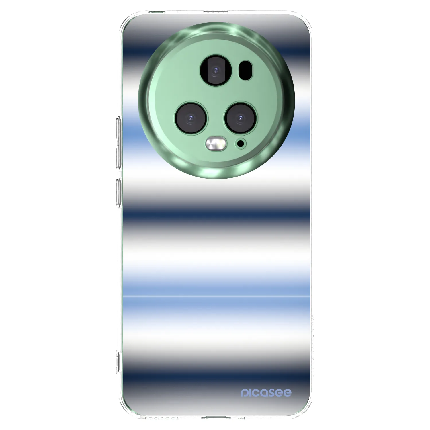 Picasee διαφανής θήκη σιλικόνης Honor Magic5 Pro - Static Lines