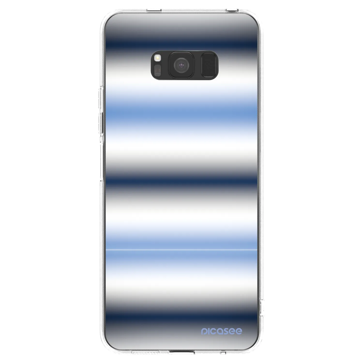 Picasee διαφανής θήκη σιλικόνης Samsung Galaxy S8 G950F - Static Lines