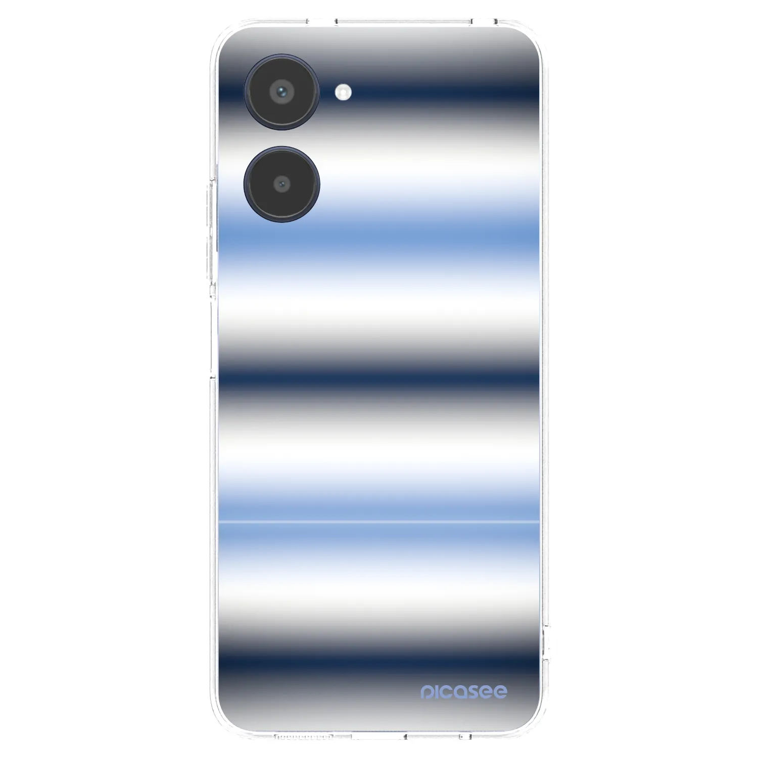 Picasee διαφανής θήκη σιλικόνης Realme 10 4G - Static Lines