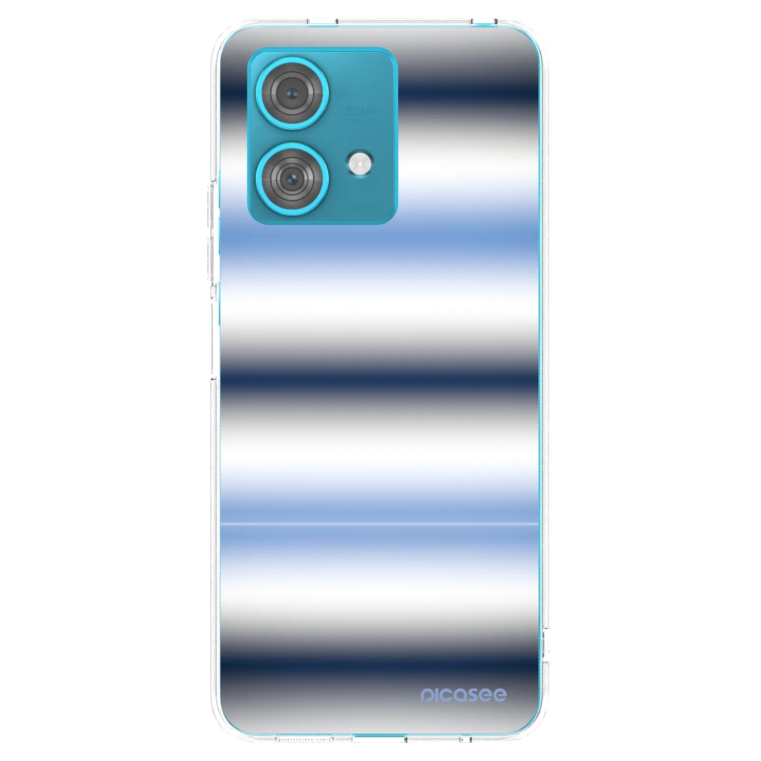 Picasee διαφανής θήκη σιλικόνης Motorola Edge 40 Neo - Static Lines