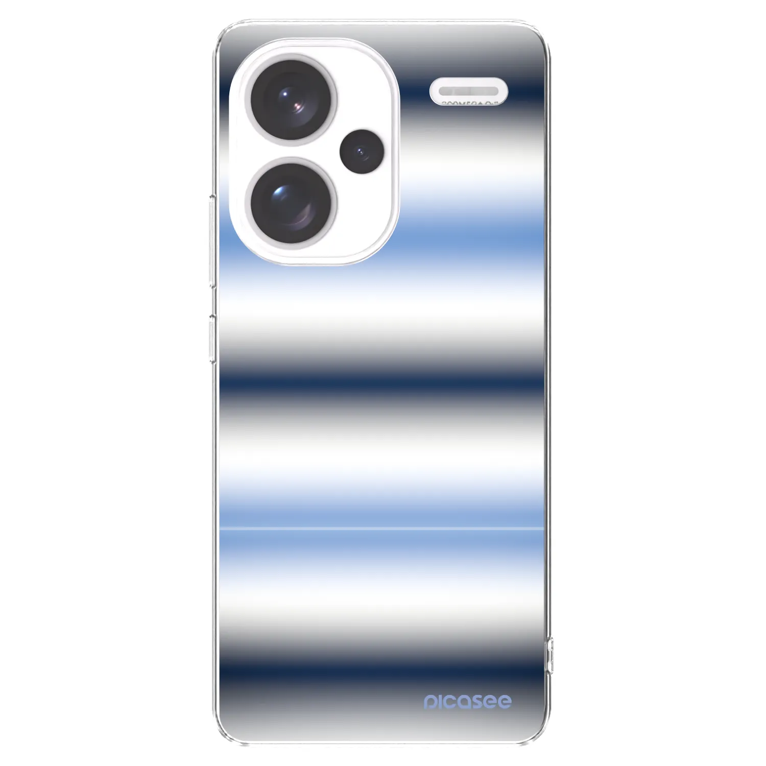 Picasee διαφανής θήκη σιλικόνης Xiaomi Redmi Note 13 Pro+ 5G - Static Lines