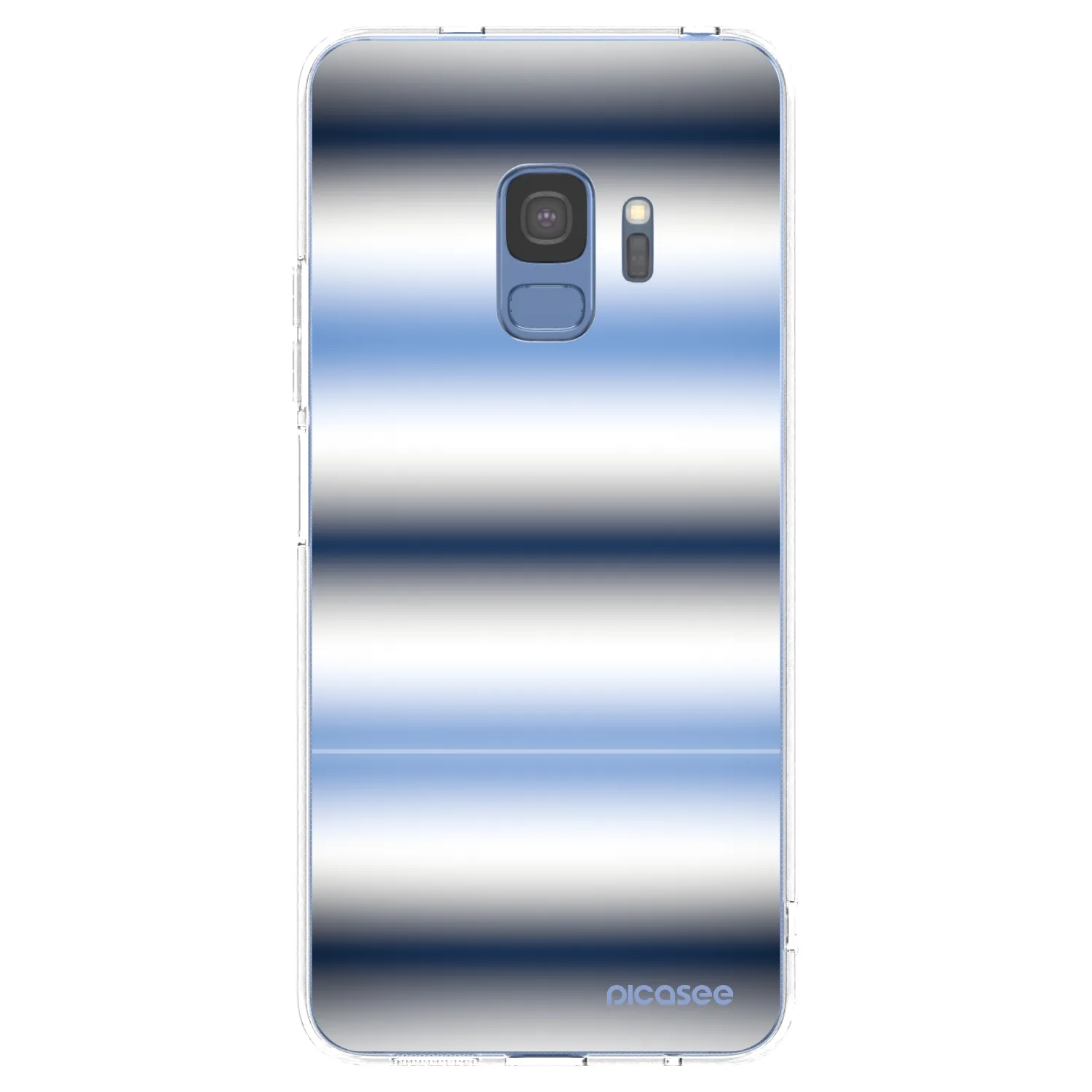 Picasee διαφανής θήκη σιλικόνης Samsung Galaxy S9 G960F - Static Lines