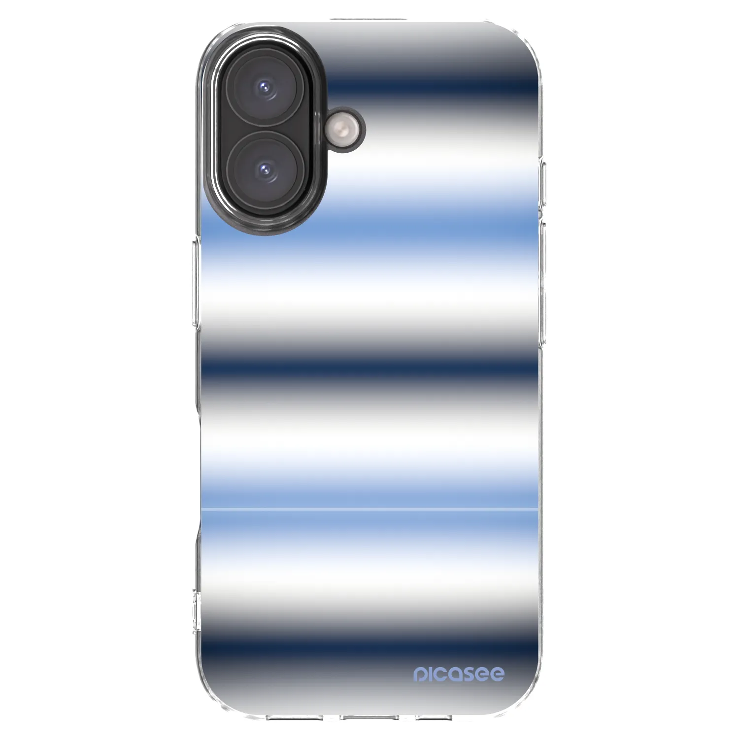 Picasee διαφανής θήκη σιλικόνης Apple iPhone 16 - Static Lines