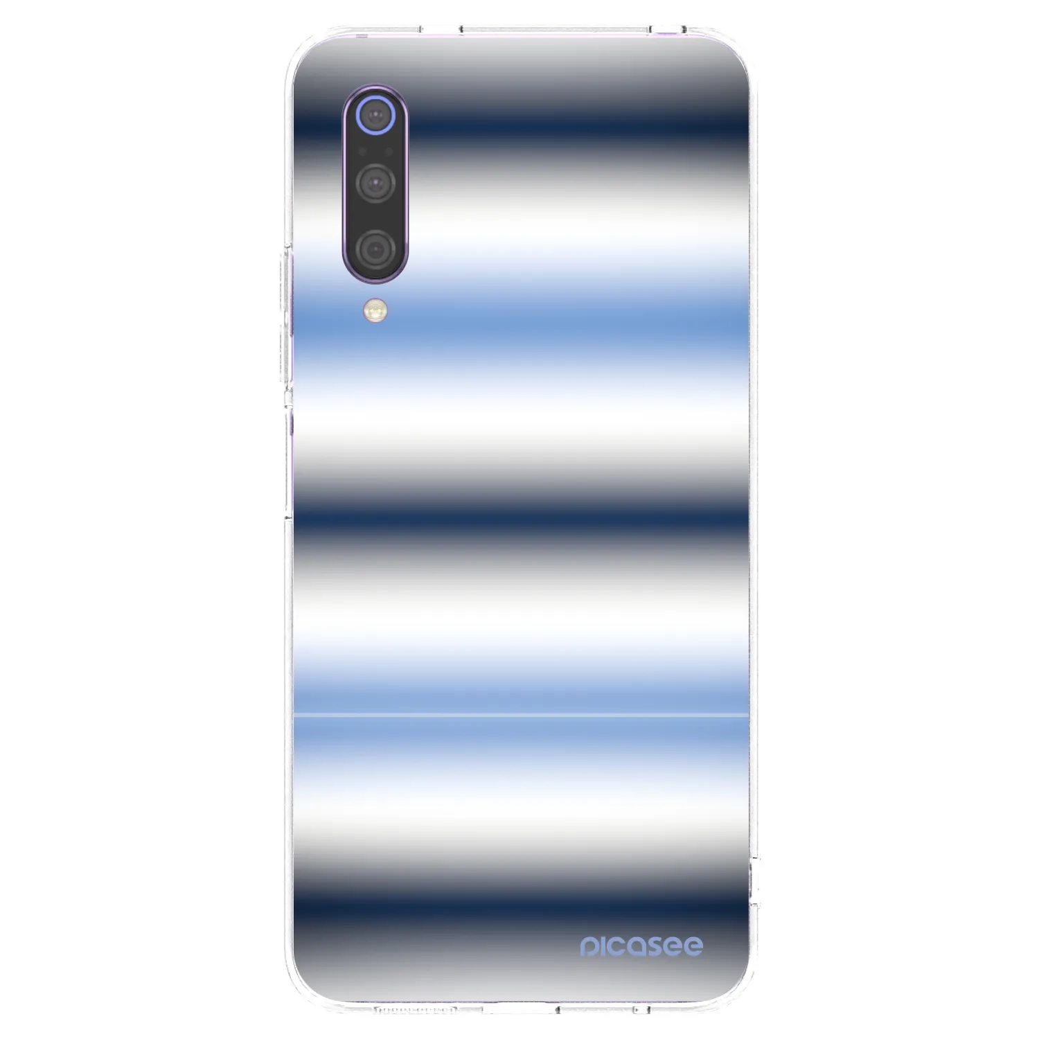 Picasee διαφανής θήκη σιλικόνης Xiaomi Mi 9 - Static Lines