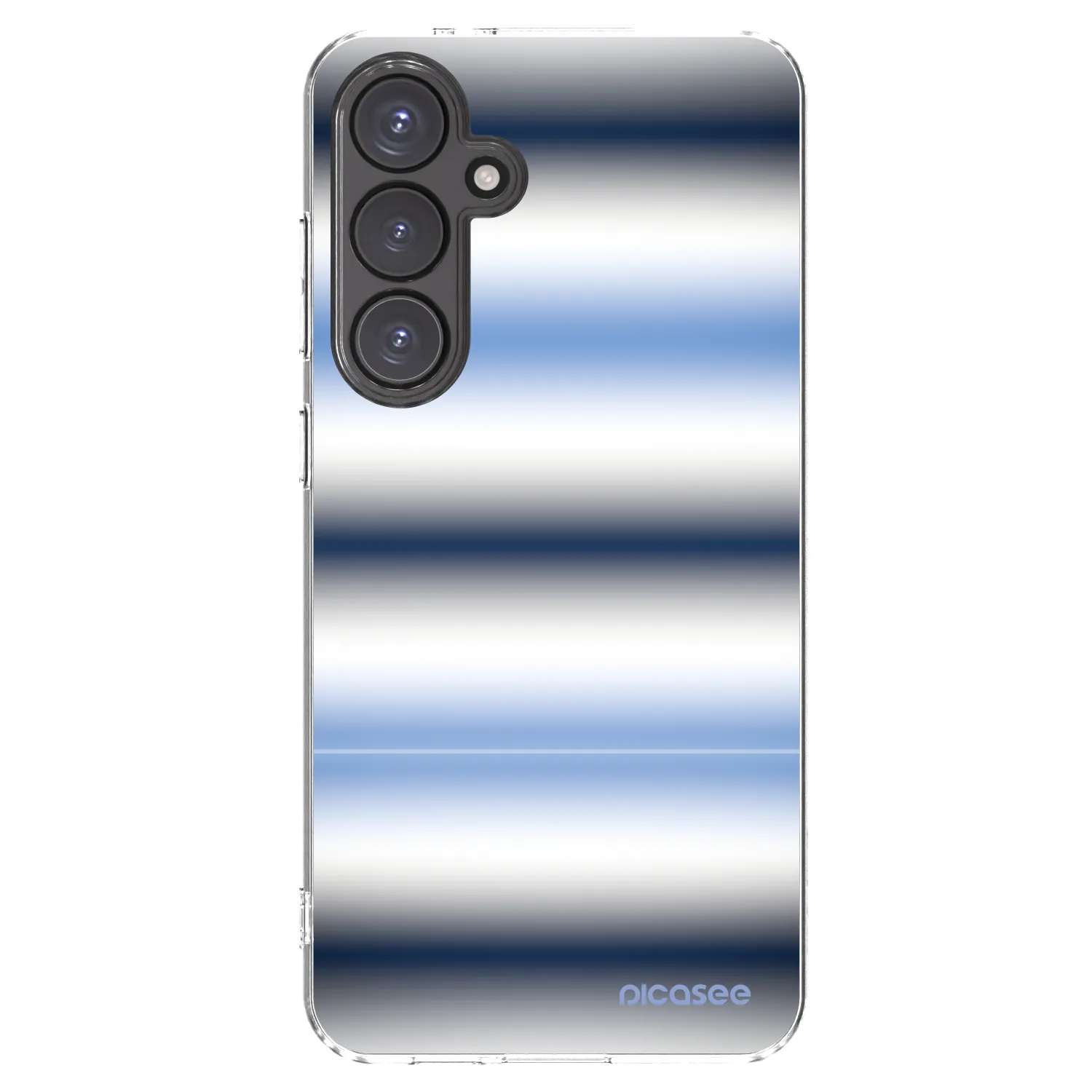 Picasee διαφανής θήκη σιλικόνης Samsung Galaxy S24 FE S721B - Static Lines