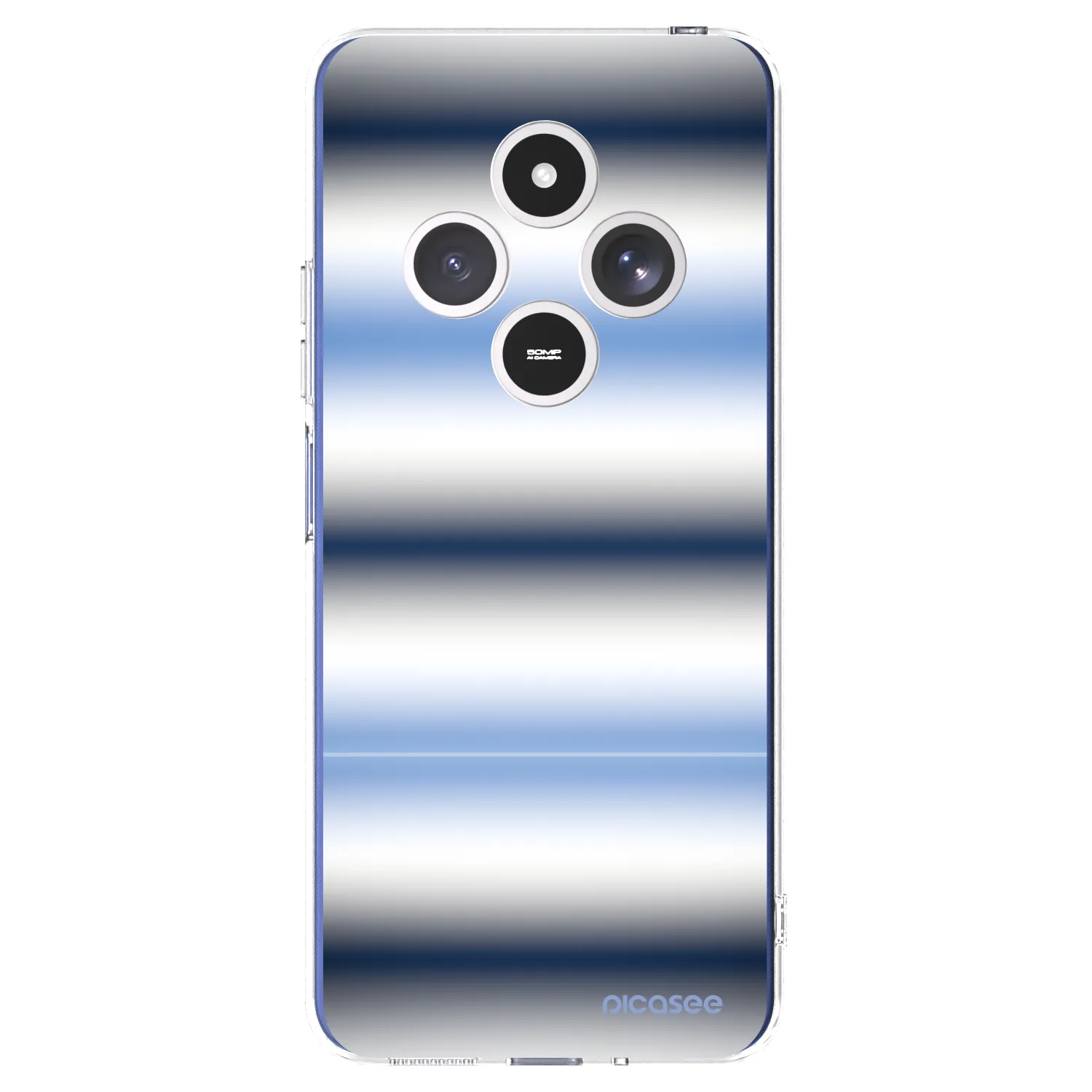 Picasee διαφανής θήκη σιλικόνης Xiaomi Redmi 14C - Static Lines