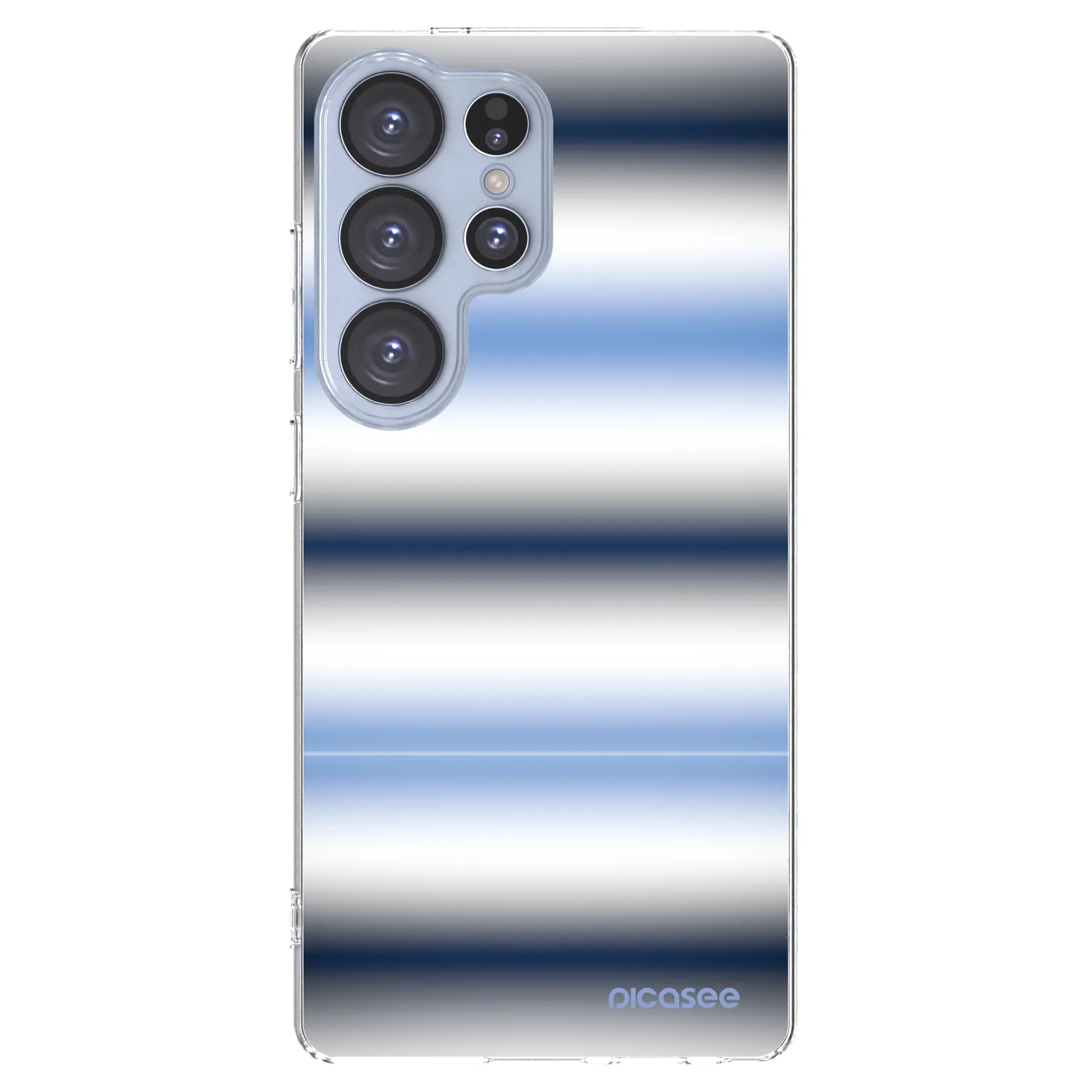 Picasee διαφανής θήκη σιλικόνης Samsung Galaxy S25 Ultra 5G - Static Lines