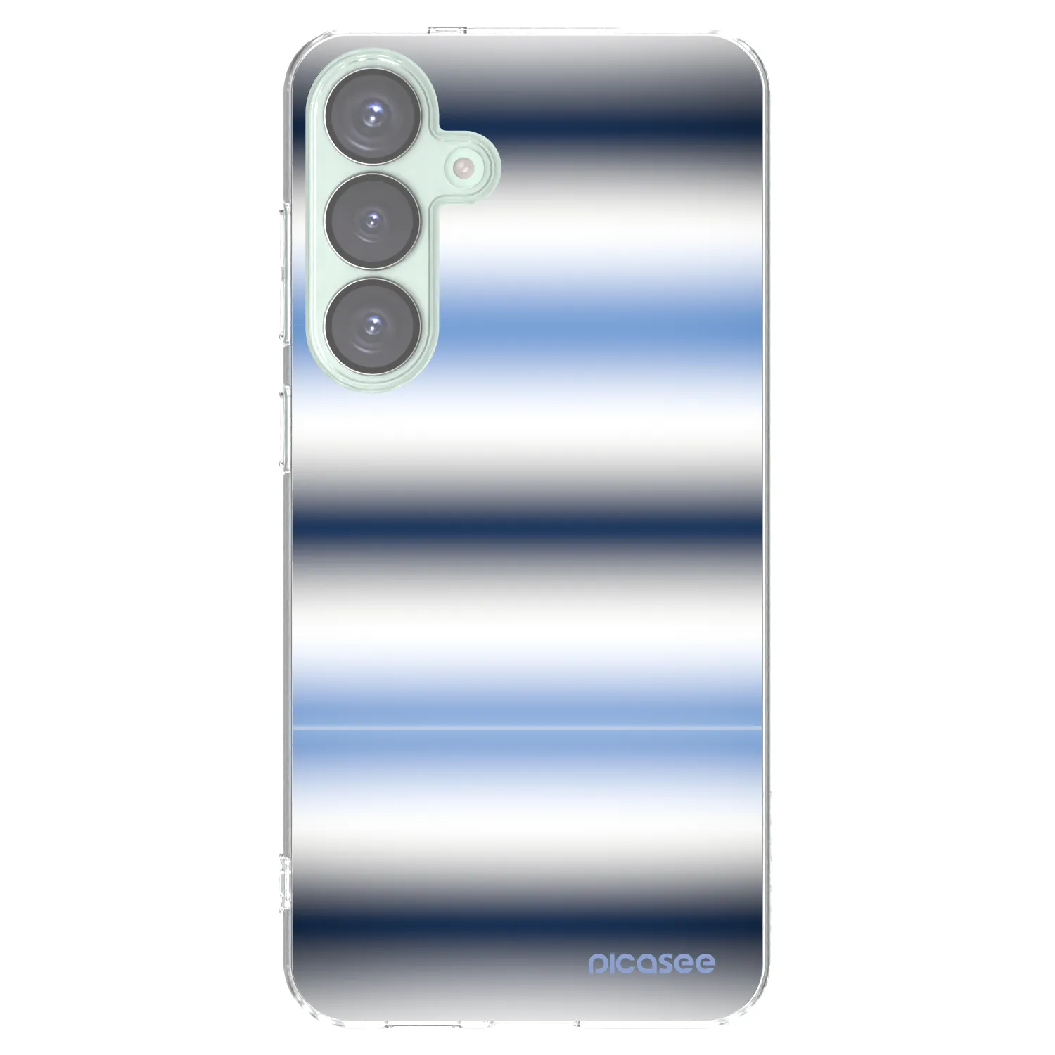 Picasee διαφανής θήκη σιλικόνης Samsung Galaxy S25+ 5G - Static Lines
