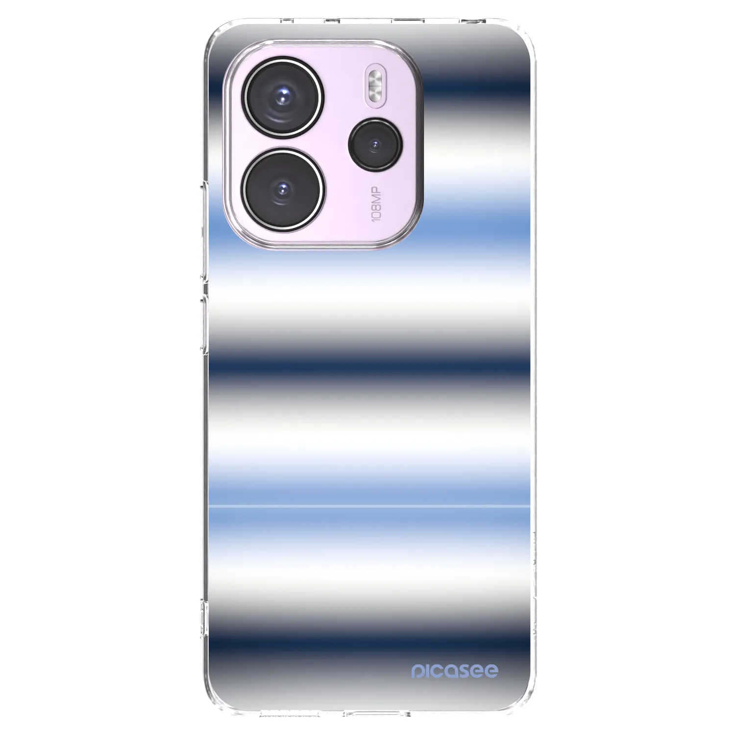 Picasee διαφανής θήκη σιλικόνης Xiaomi Redmi Note 14 4G - Static Lines