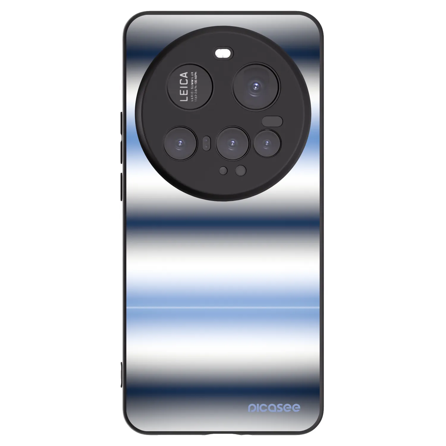 Picasee Μαύρη θήκη σιλικόνης για Xiaomi 15 Ultra - Static Lines