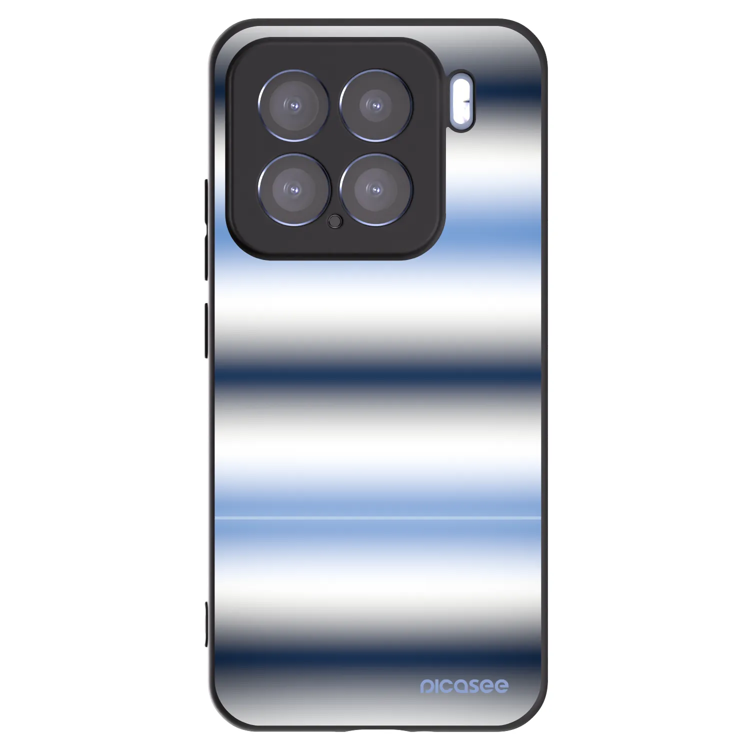 Picasee Μαύρη θήκη σιλικόνης για Xiaomi 15 - Static Lines