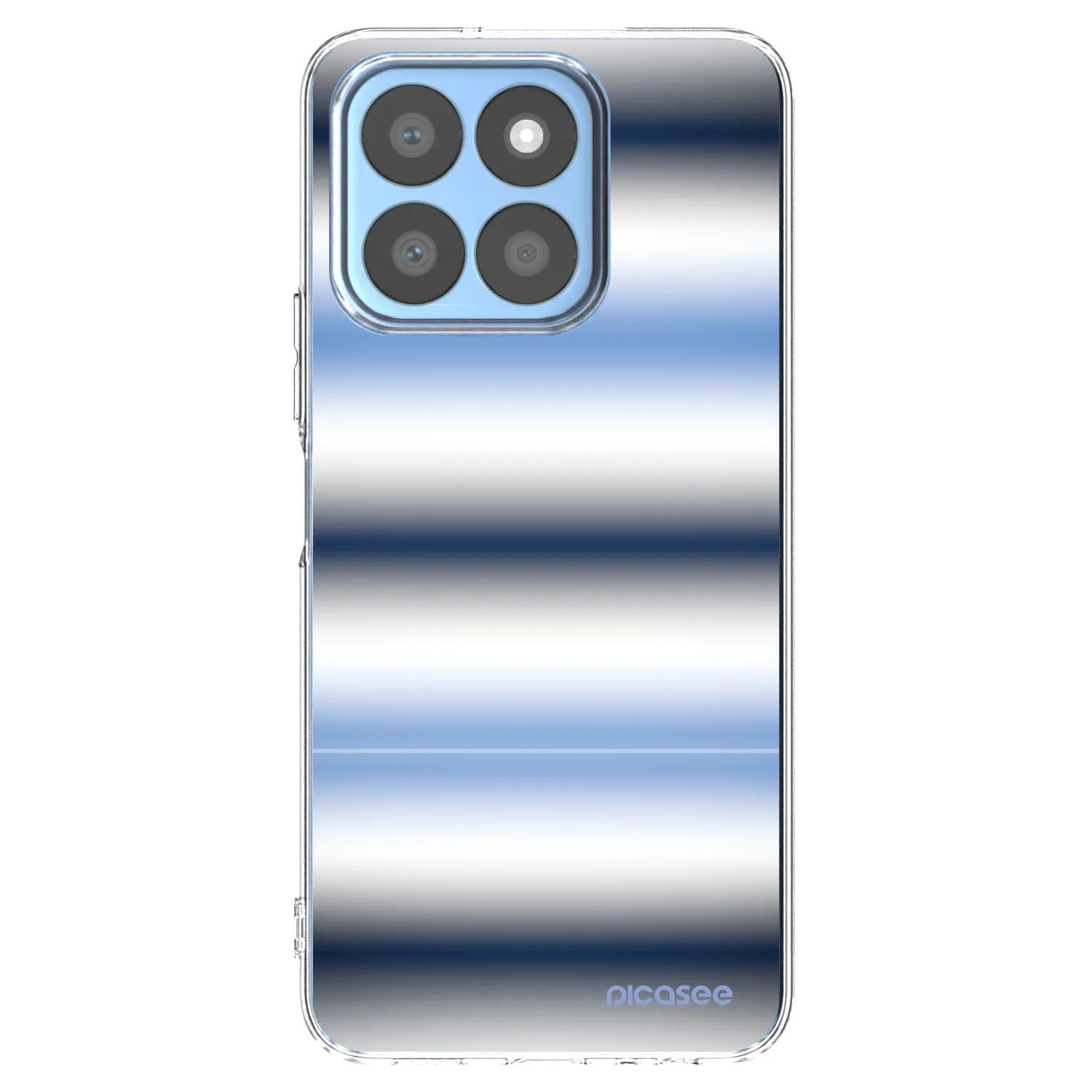 Picasee διαφανής θήκη σιλικόνης Honor X8c - Static Lines