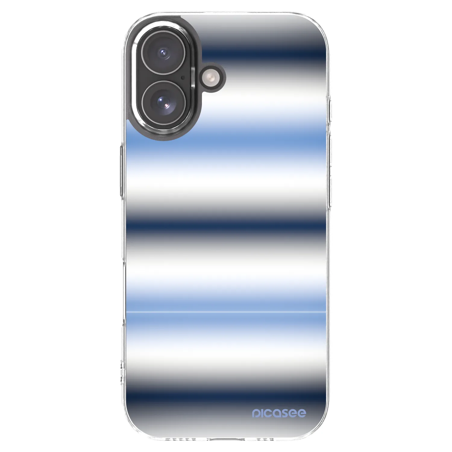 Picasee διαφανής θήκη σιλικόνης Apple iPhone 17 - Static Lines
