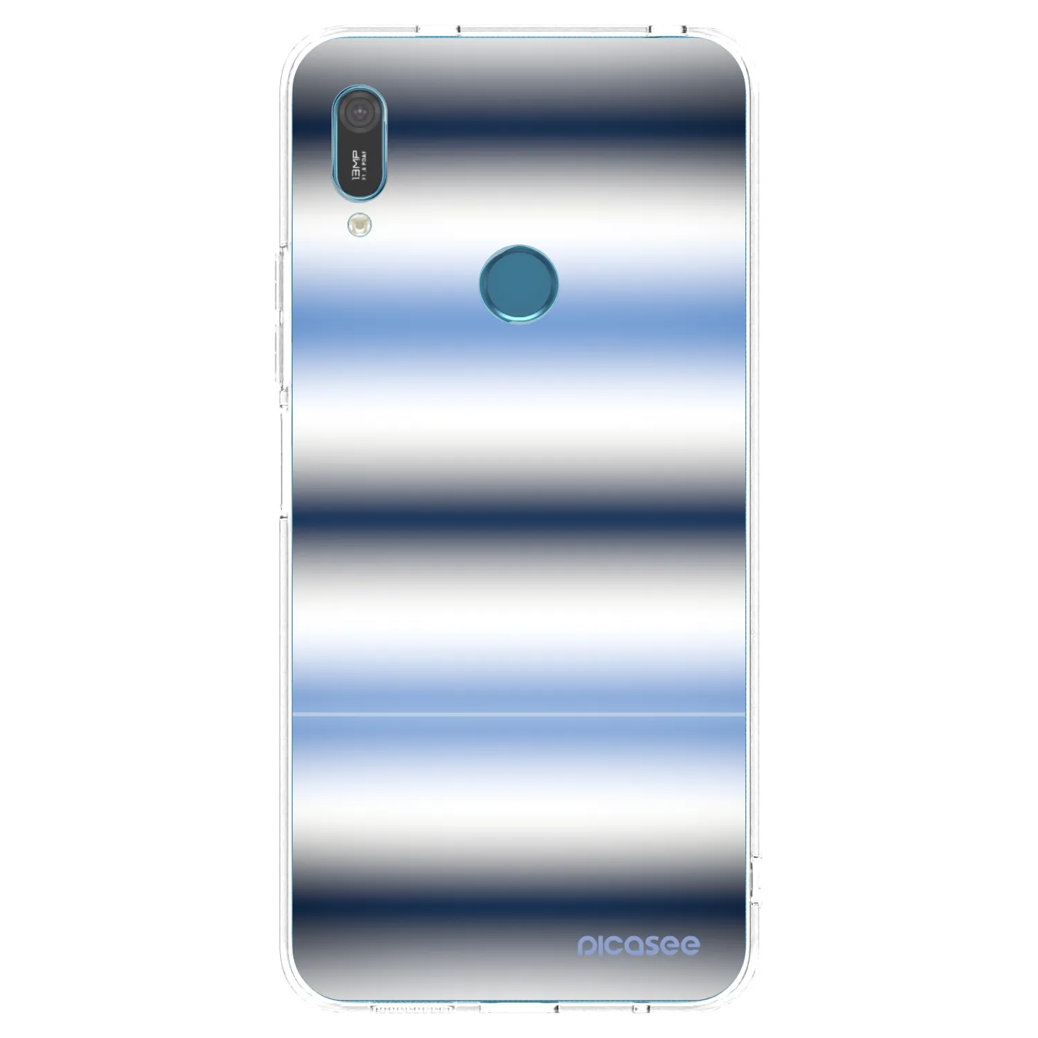 Picasee διαφανής θήκη σιλικόνης Huawei Y6 2019 - Static Lines