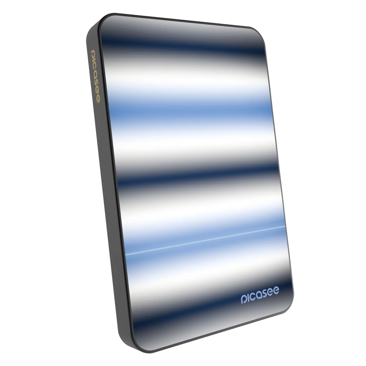 Picasee Powerbank με MagSafe 5 000 mAh Γκρί - Static Lines