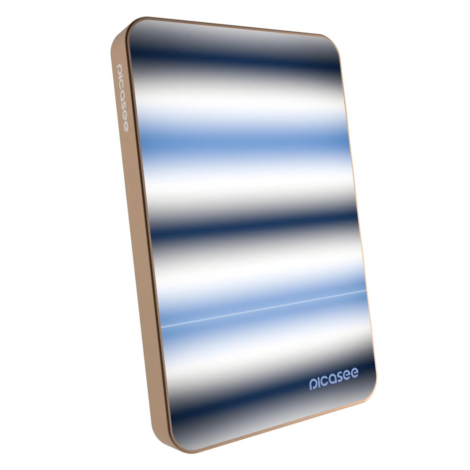 Picasee Powerbank με MagSafe 5 000 mAh Χρυσαφένιος - Static Lines