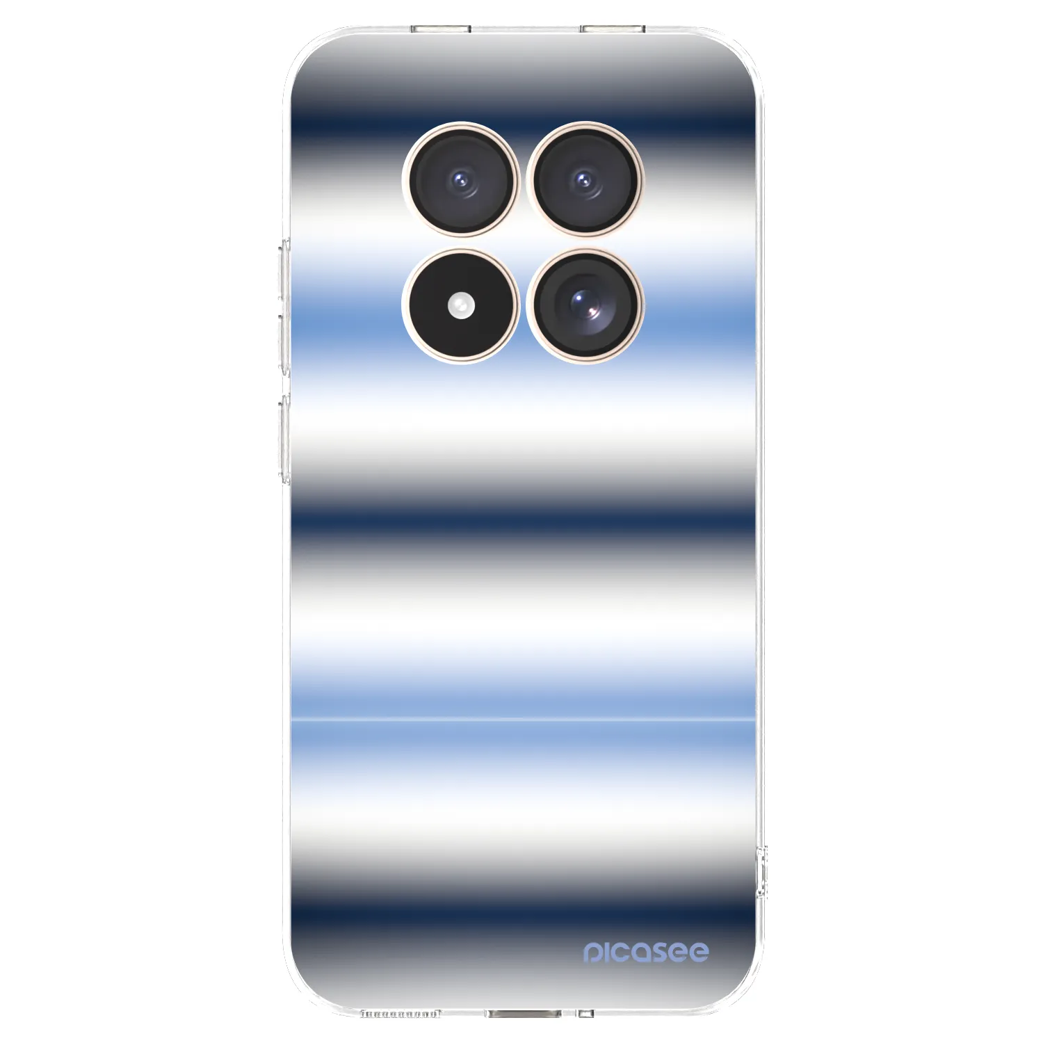 Picasee διαφανής θήκη σιλικόνης Xiaomi Redmi Note 15 Pro 4G - Static Lines