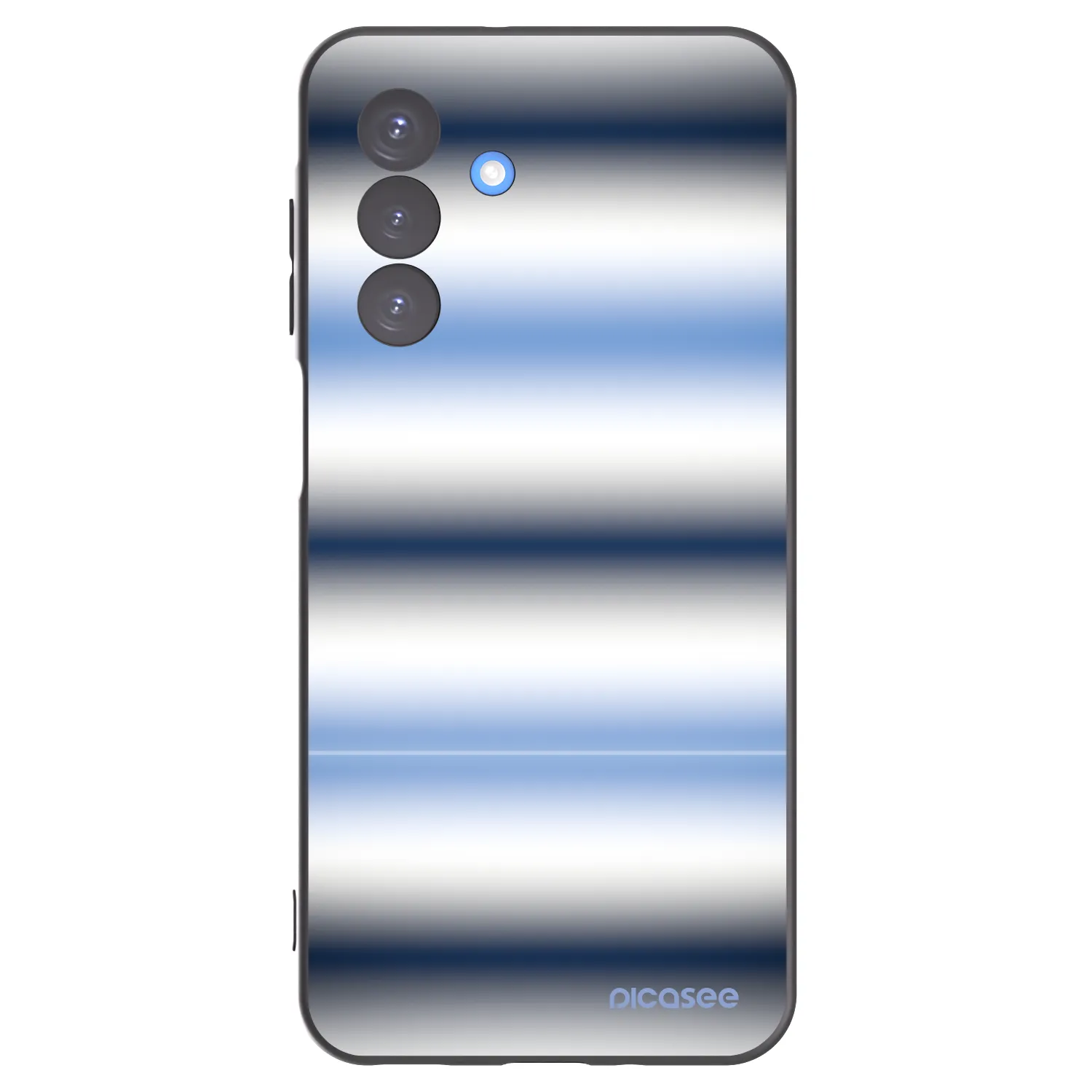 Picasee Μαύρη θήκη σιλικόνης για Samsung Galaxy A17 5G - Static Lines