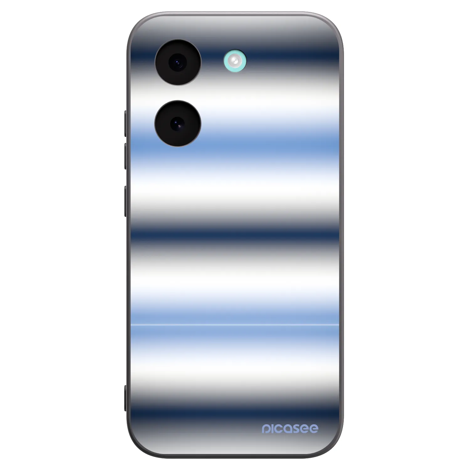Picasee Μαύρη θήκη σιλικόνης για Xiaomi Poco X8 Pro - Static Lines