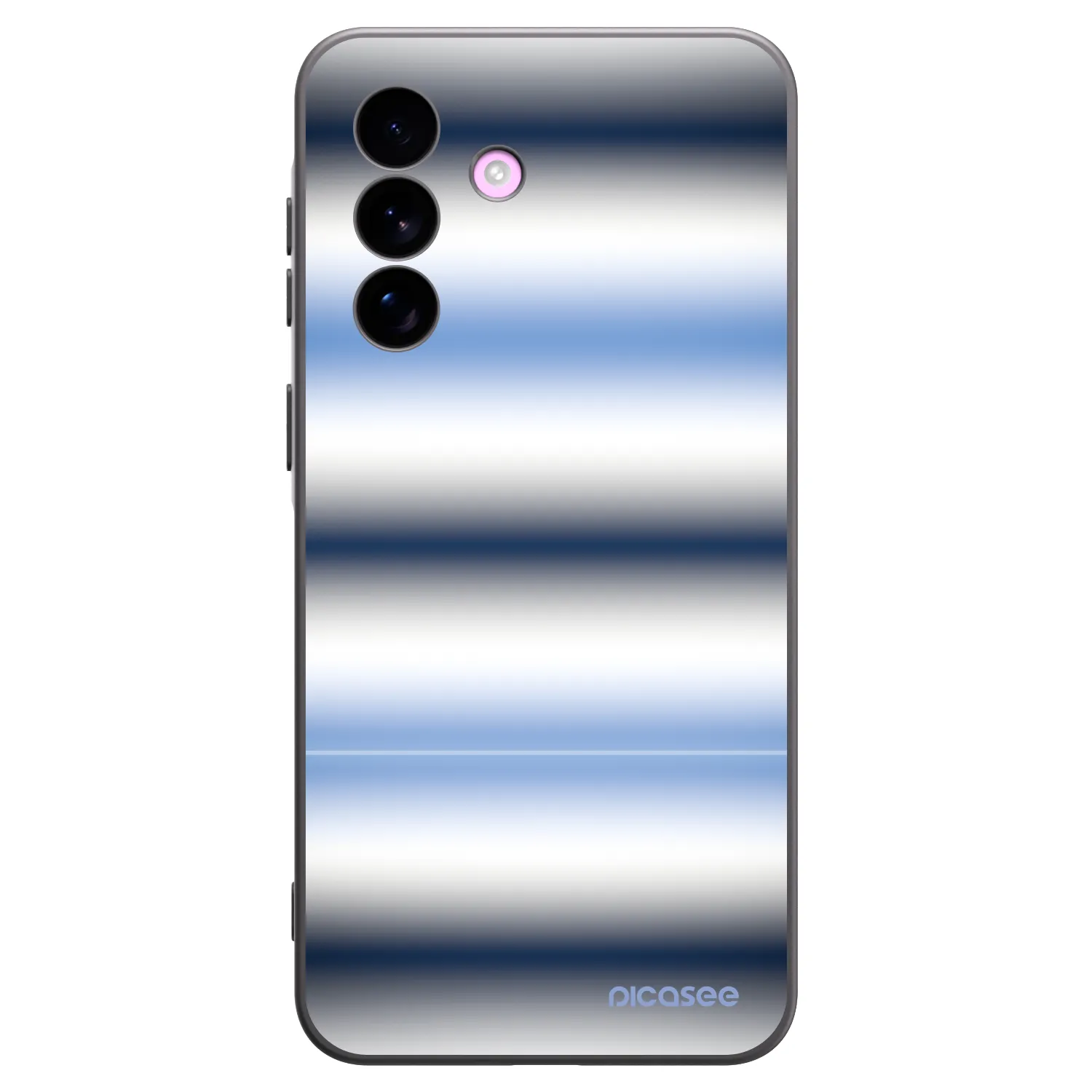 Picasee Μαύρη θήκη σιλικόνης για Samsung Galaxy A57 5G - Static Lines