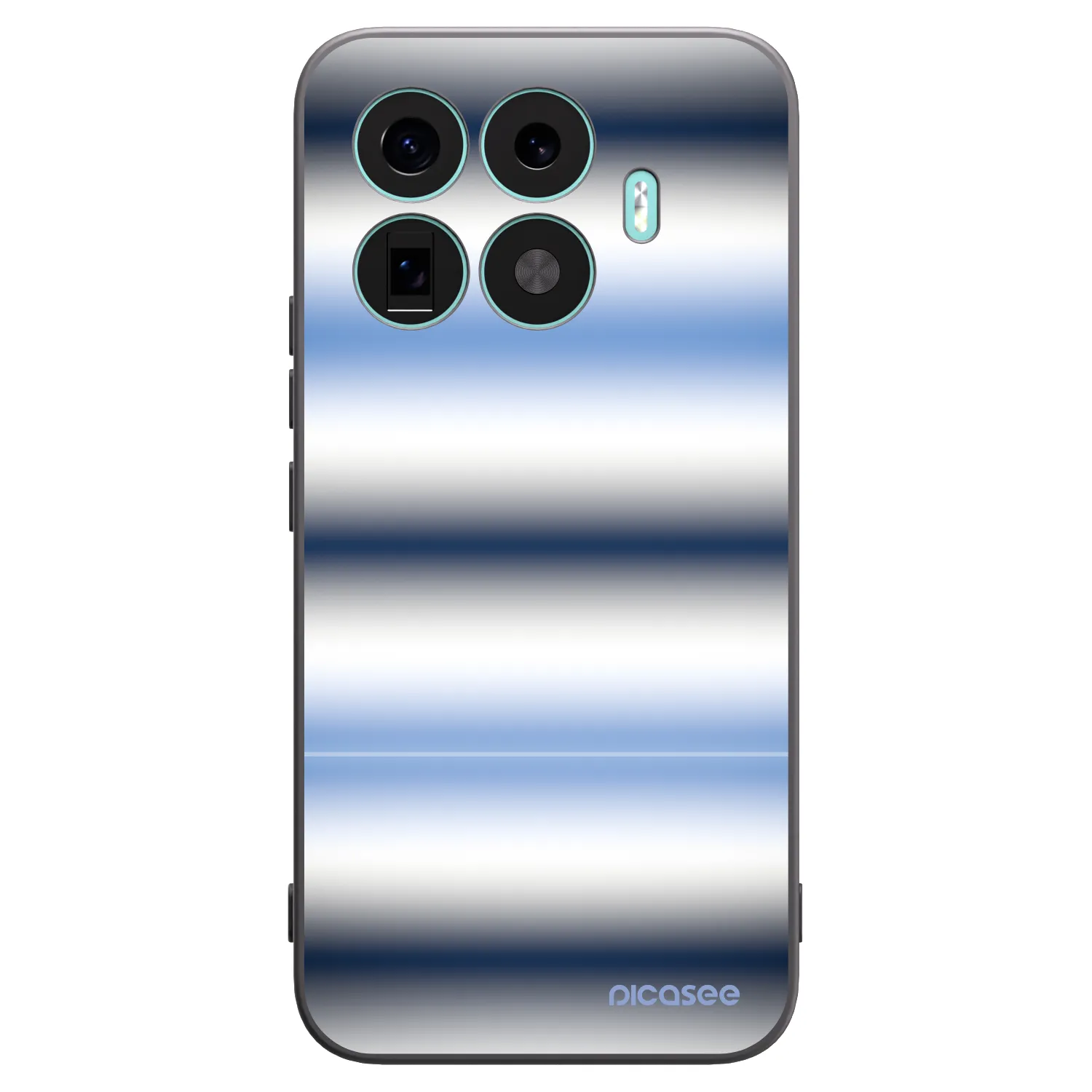 Picasee Μαύρη θήκη σιλικόνης για Xiaomi 17T Pro - Static Lines